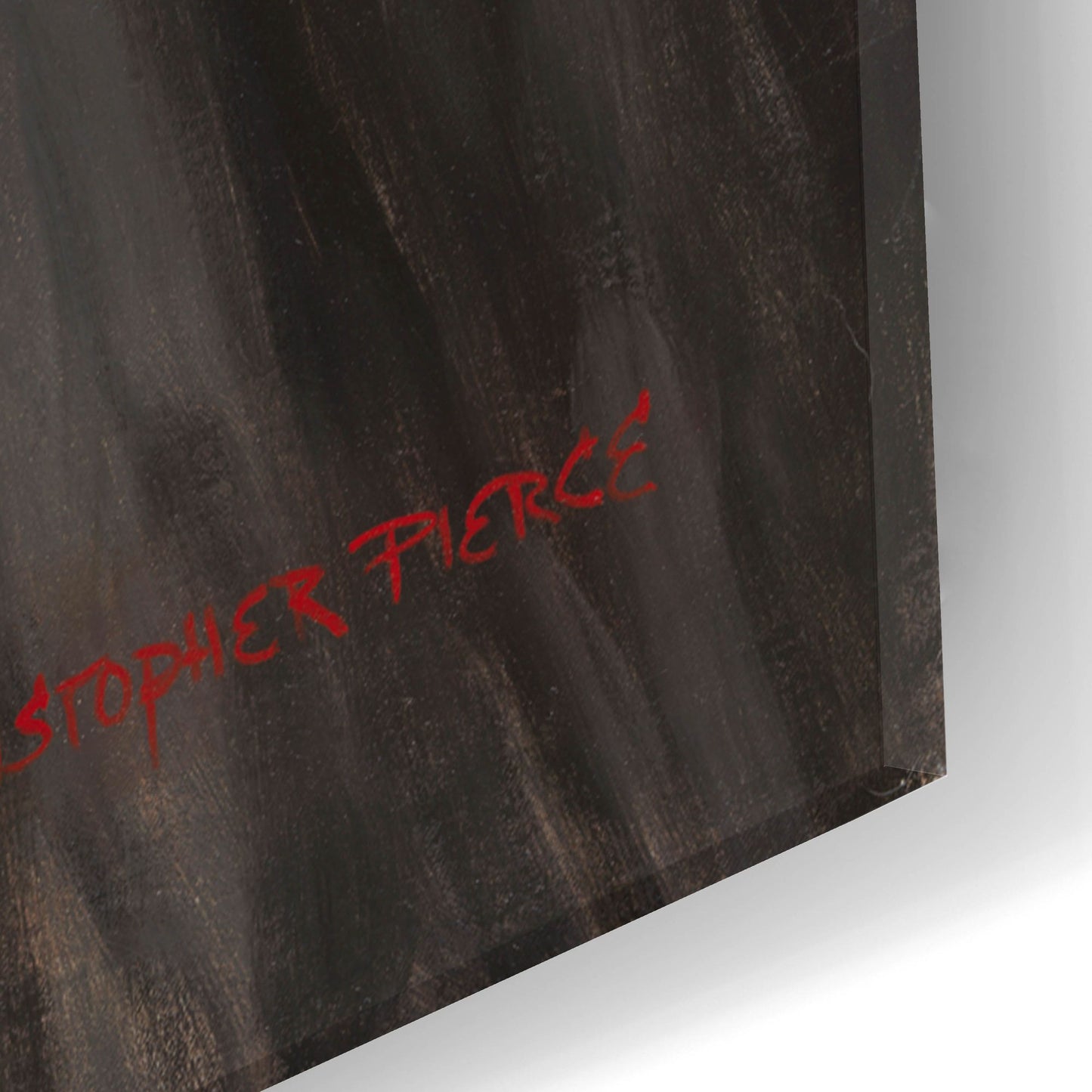 Epic Art 'Listening' by Christopher Pierce, Acrylic Glass Wall Art,16x24