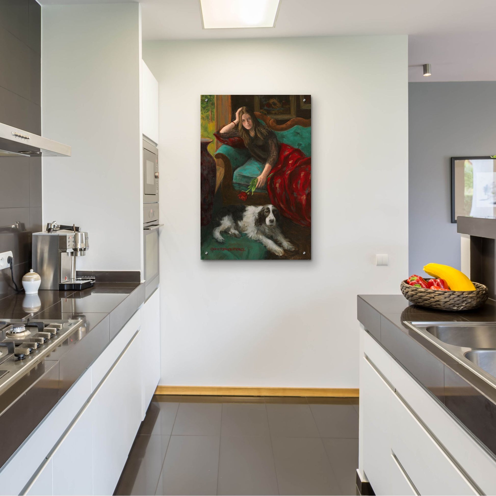 Epic Art 'Afternoon Companions' by Christopher Pierce, Acrylic Glass Wall Art,24x36