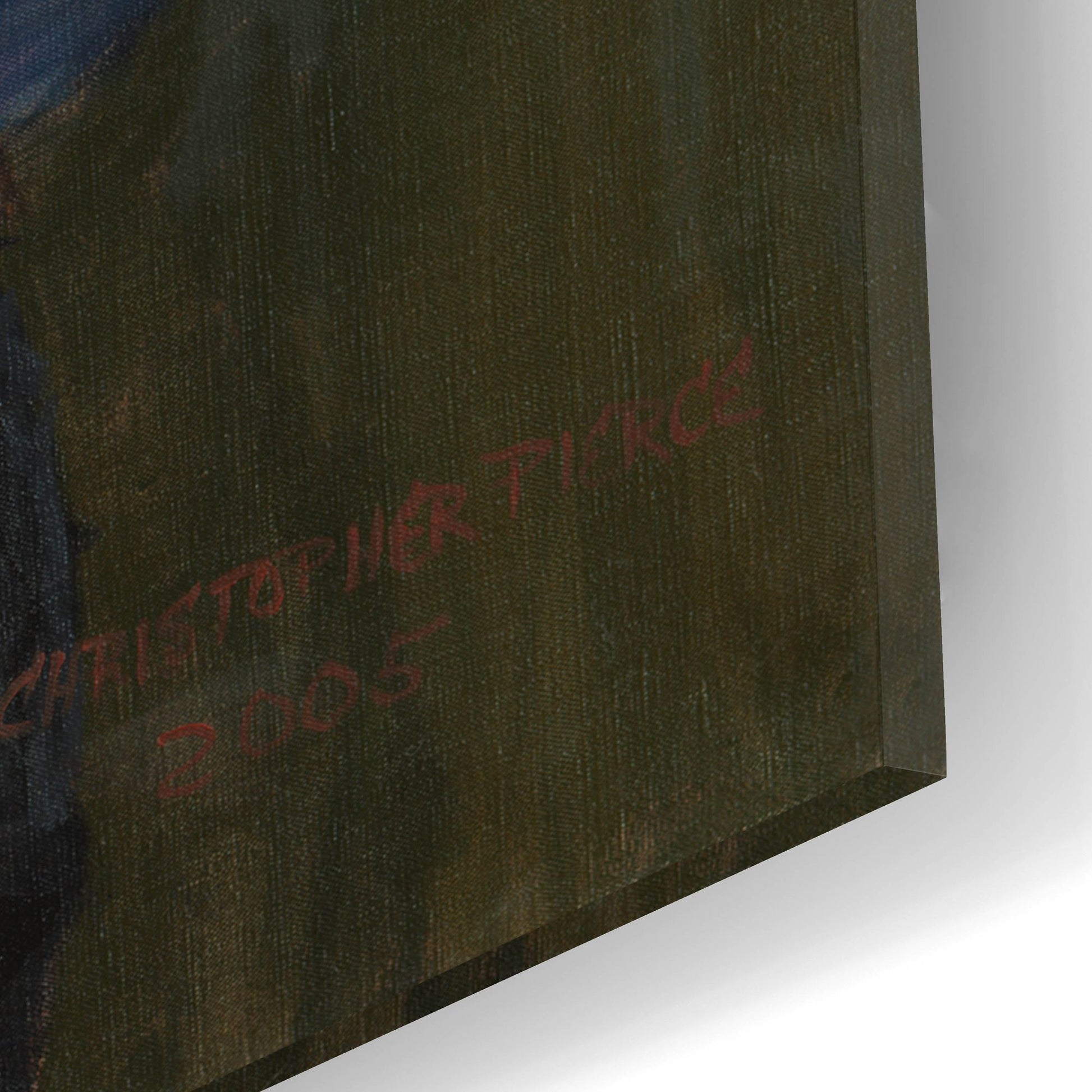 Epic Art 'The Gardner' by Christopher Pierce, Acrylic Glass Wall Art,12x16