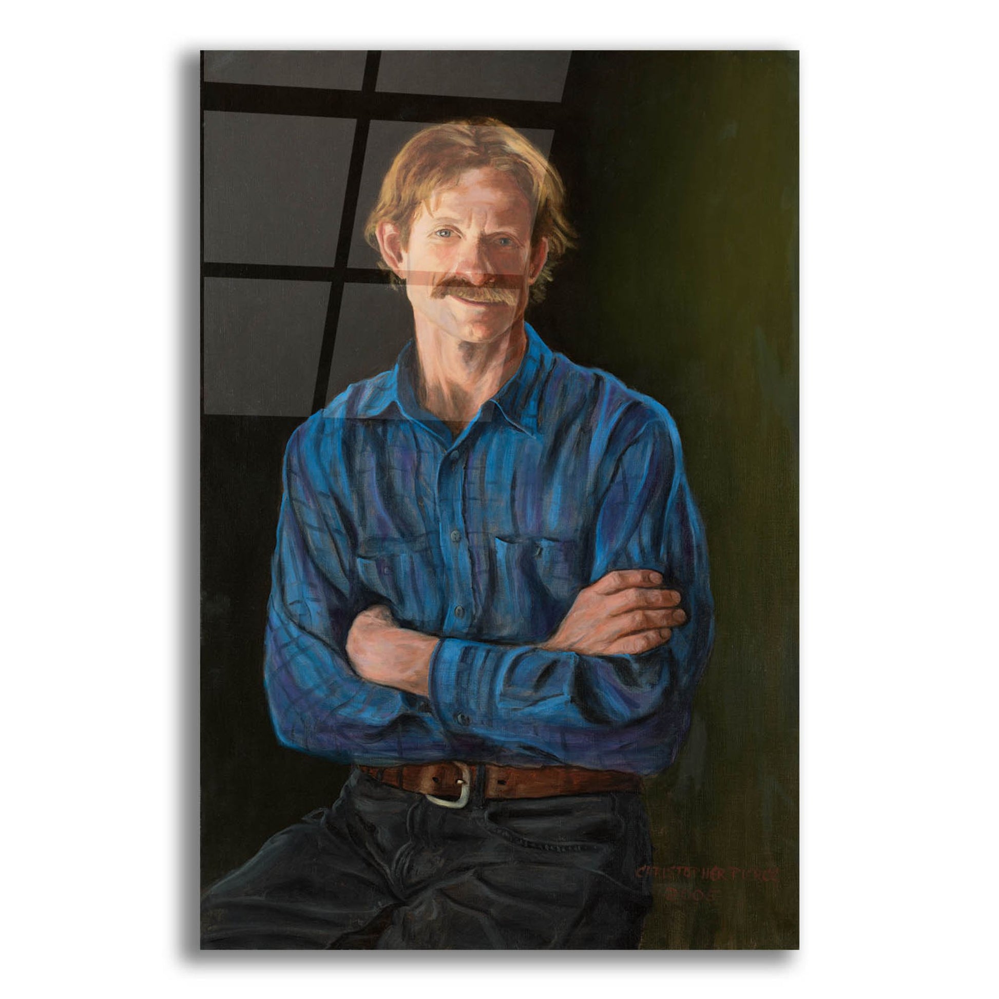 Epic Art 'The Gardner' by Christopher Pierce, Acrylic Glass Wall Art