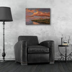 Hilton Head Sunset by Christopher Pierce - 24x16 acrylic wall art in a room