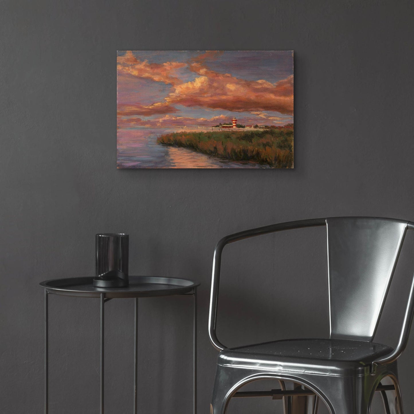 Epic Art 'Hilton Head Sunset' by Christopher Pierce, Acrylic Glass Wall Art,24x16