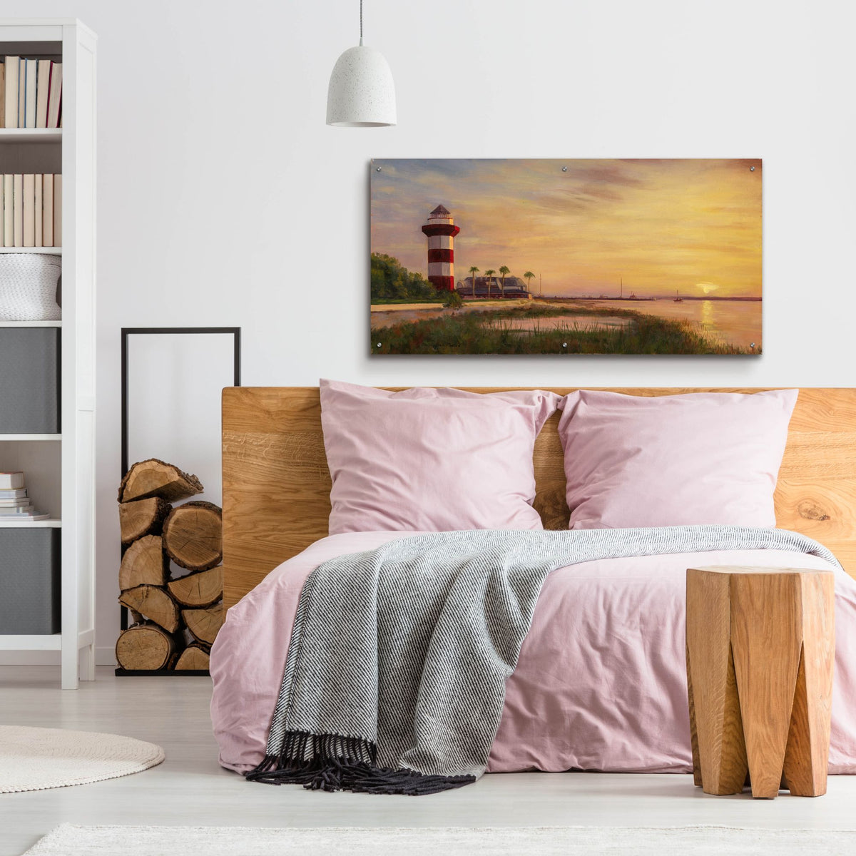 Epic Art 'Hilton Head Sunrise' by Christopher Pierce, Acrylic Glass Wall Art,48x24