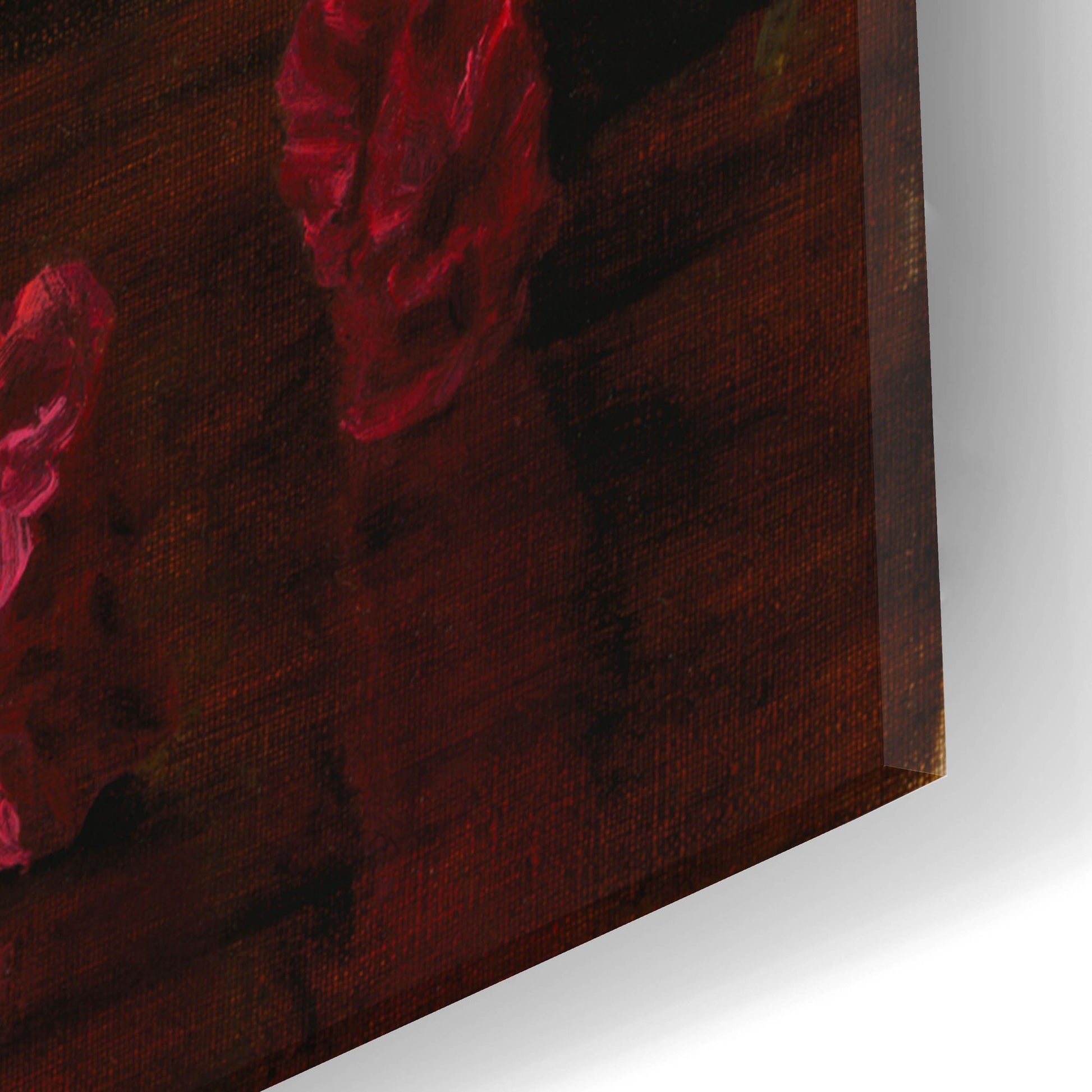 Epic Art 'Carnations In A Victorian Vase' by Christopher Pierce, Acrylic Glass Wall Art,16x24