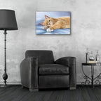 Epic Art 'Jack' by Janet Pidoux, Acrylic Glass Wall Art,24x16