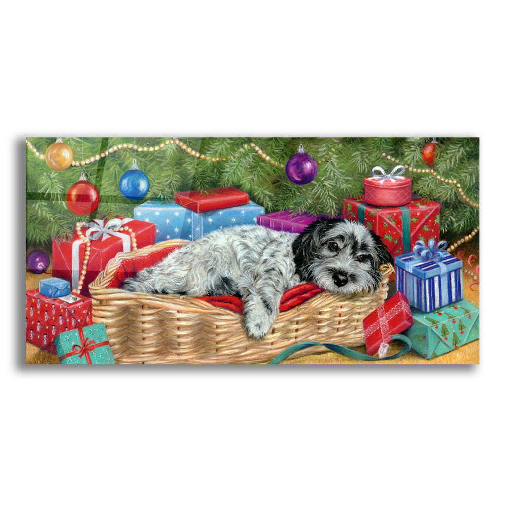 Epic Art 'The Night Before Christmas' by Janet Pidoux, Acrylic Glass Wall Art