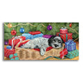 Epic Art 'The Night Before Christmas' by Janet Pidoux, Acrylic Glass Wall Art
