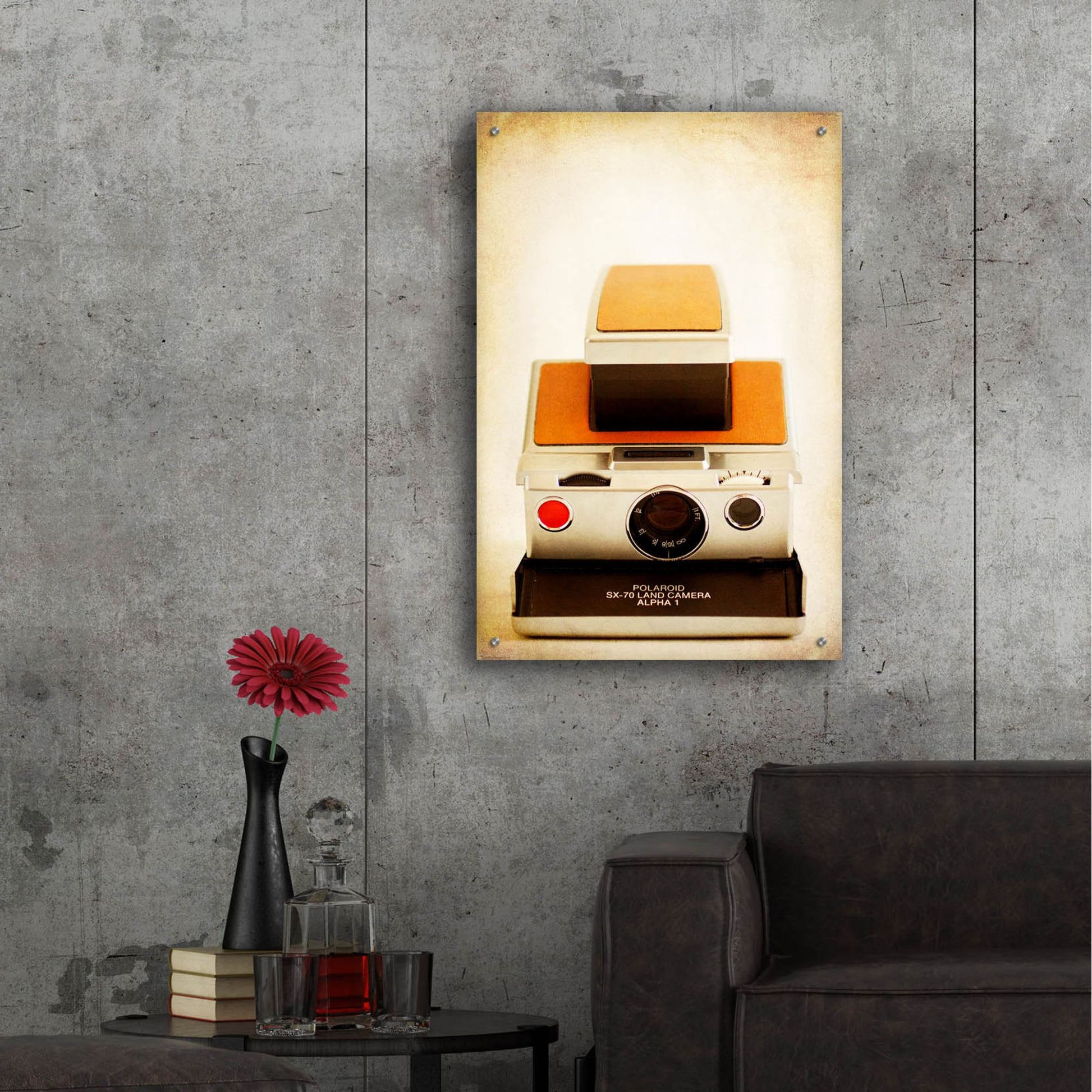 Epic Art 'Polaroid Sx-70' by Jessica Rogers, Acrylic Glass Wall Art,24x36