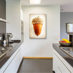 Epic Art 'Acorn' by Jessica Rogers, Acrylic Glass Wall Art,24x36