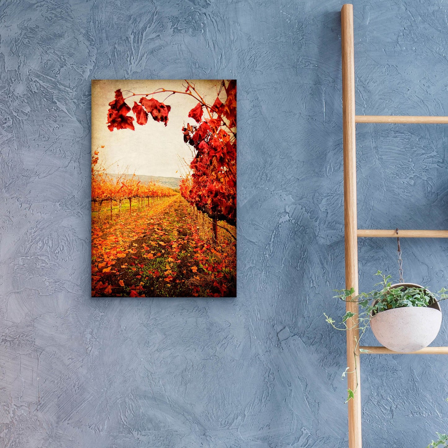 Epic Art 'Autumn Vines' by Jessica Rogers, Acrylic Glass Wall Art,16x24