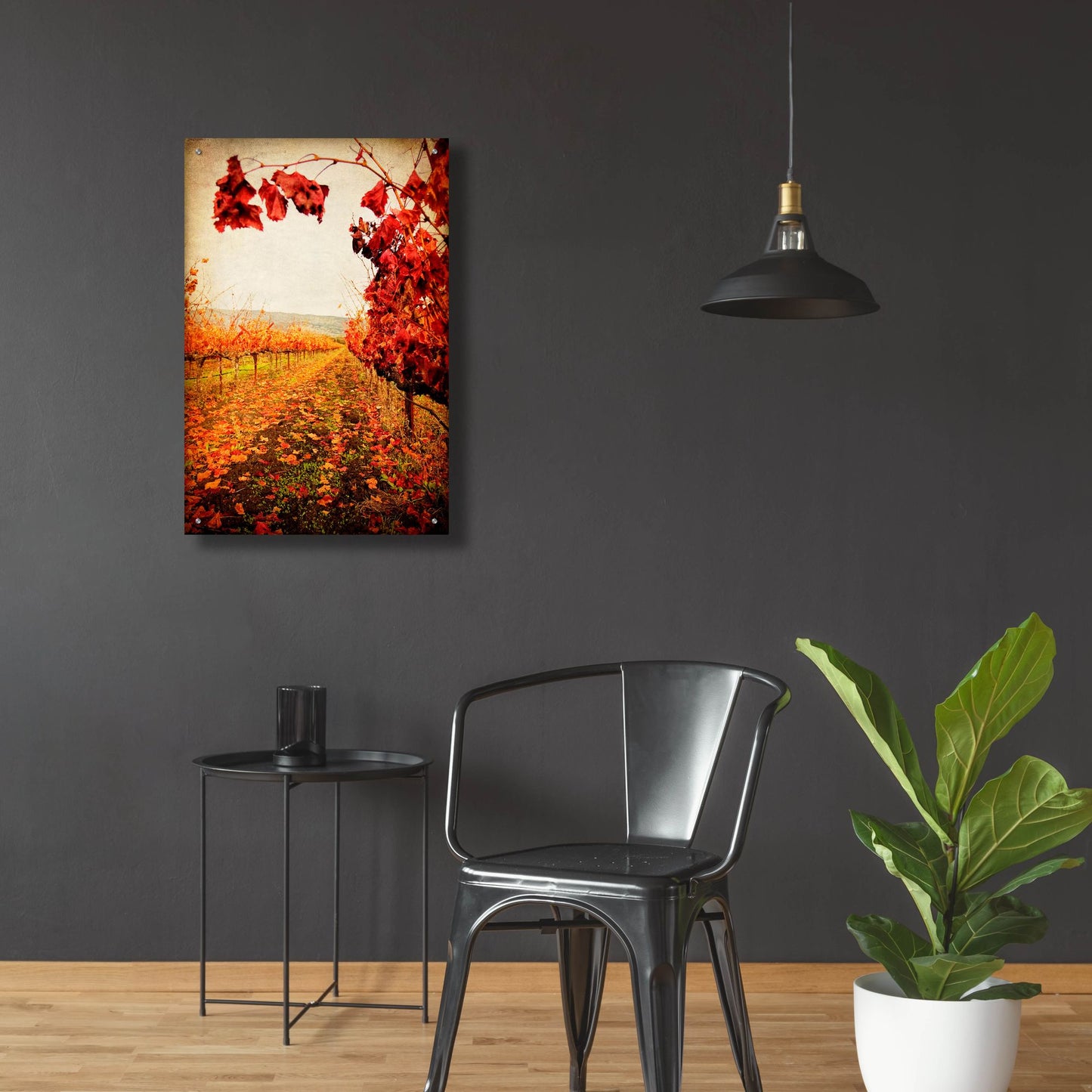 Epic Art 'Autumn Vines' by Jessica Rogers, Acrylic Glass Wall Art,24x36