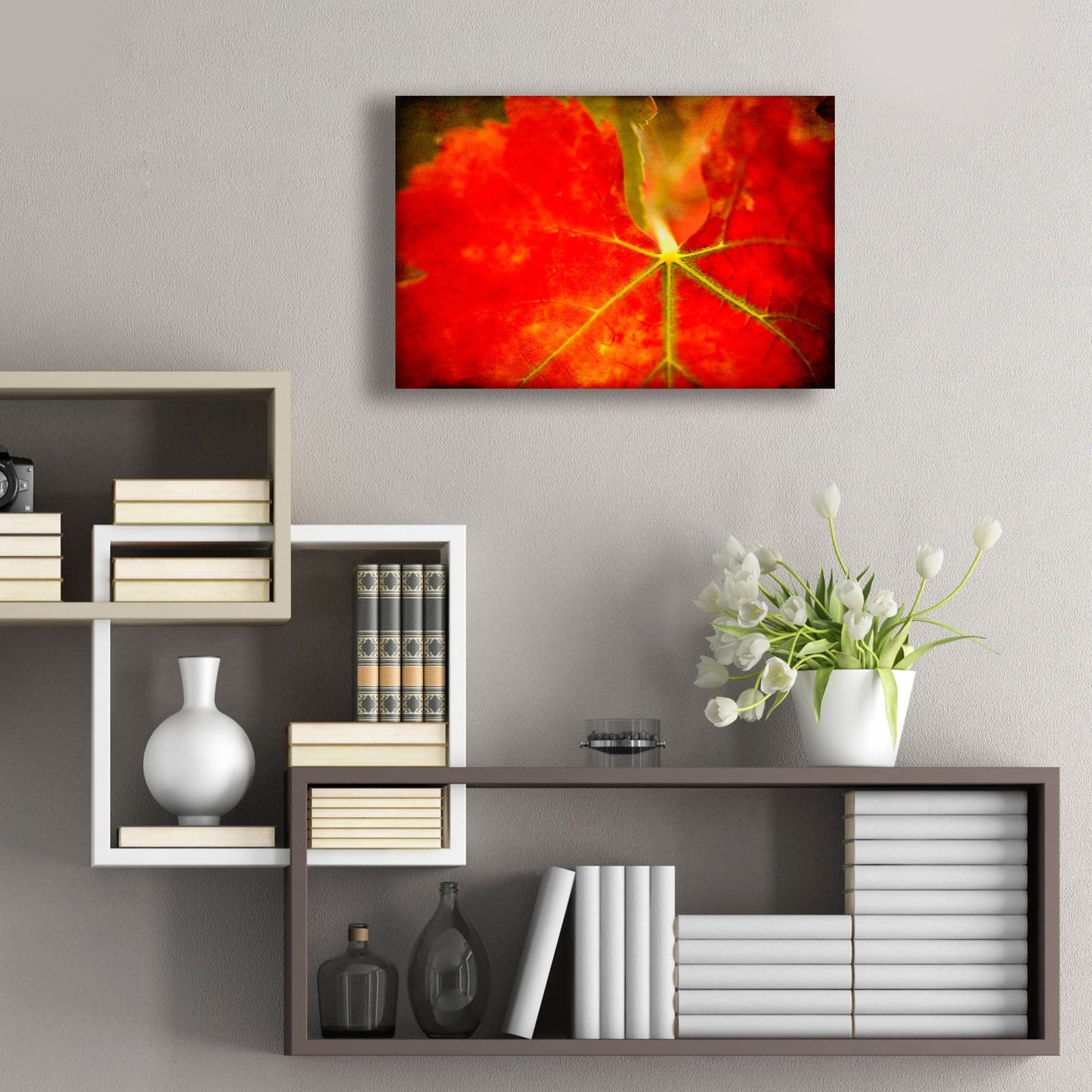 Epic Art 'Autumn'S Fire' by Jessica Rogers, Acrylic Glass Wall Art,24x16