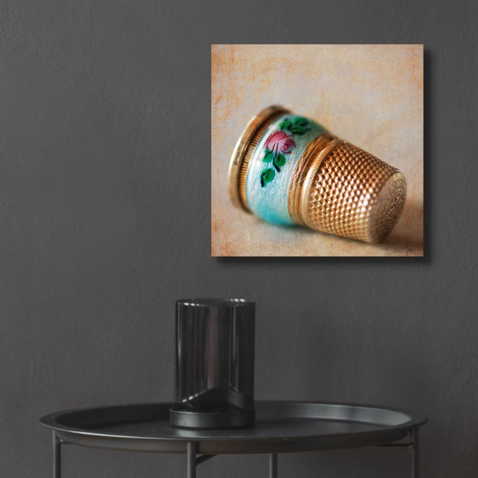 Epic Art 'Heirloom Thimble' by Jessica Rogers, Acrylic Glass Wall Art,12x12