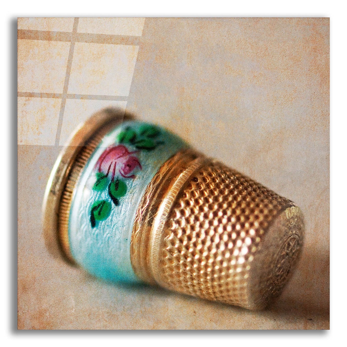 Epic Art 'Heirloom Thimble' by Jessica Rogers, Acrylic Glass Wall Art,12x12