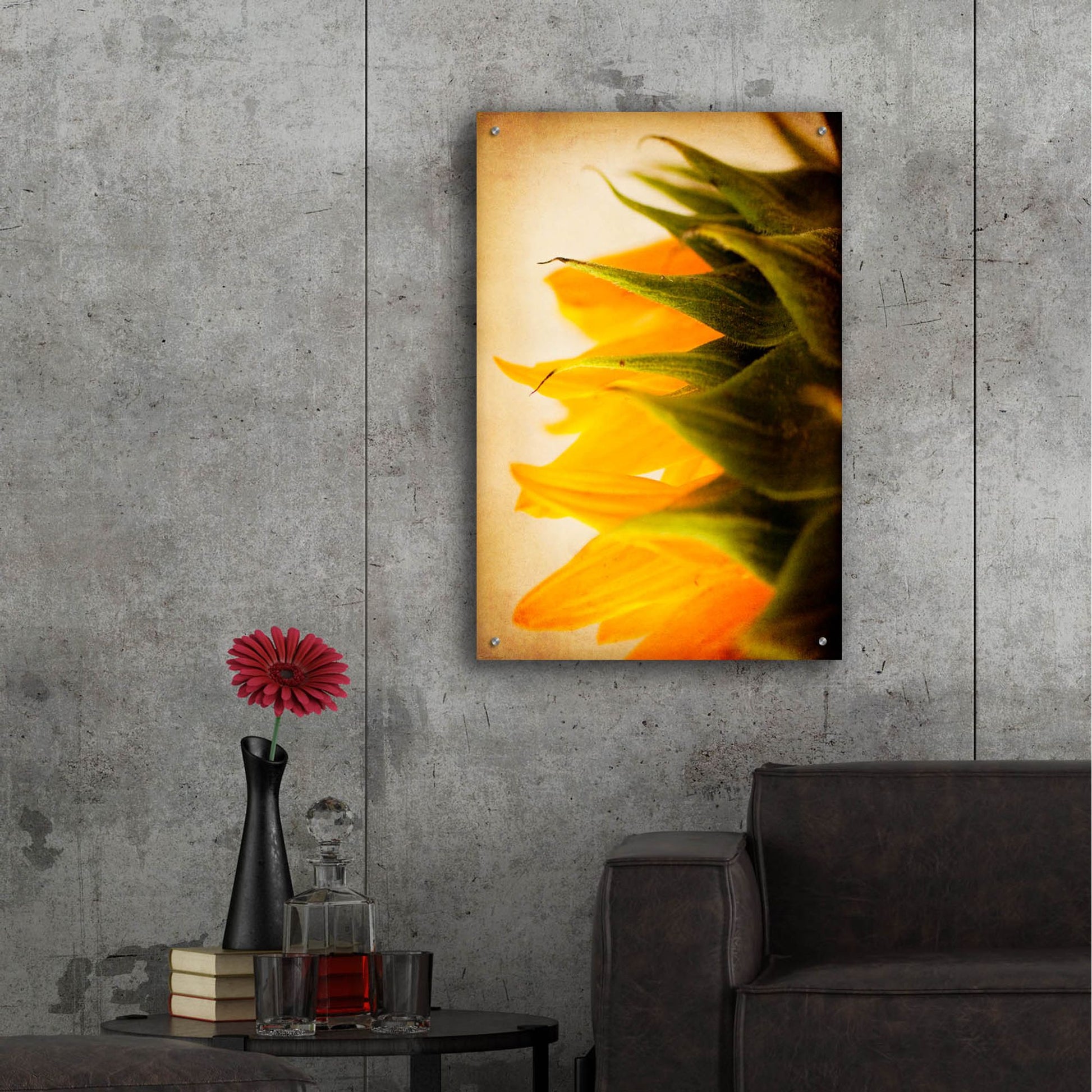 Epic Art 'Late Bloomer' by Jessica Rogers, Acrylic Glass Wall Art,24x36