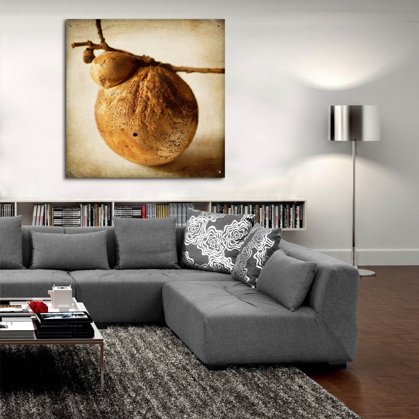 Epic Art 'Oak Pods 3' by Jessica Rogers, Acrylic Glass Wall Art,36x36