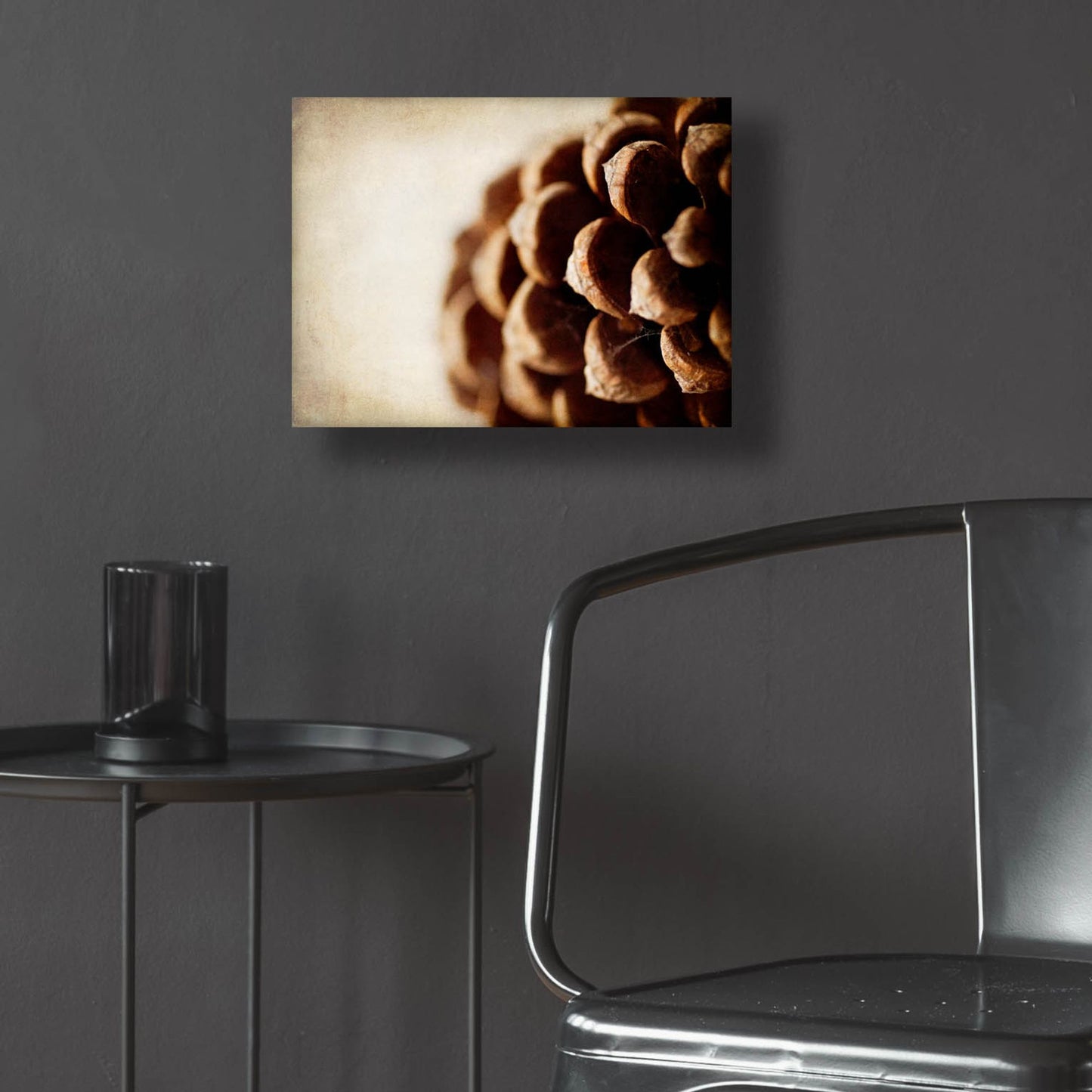 Epic Art 'Pine Cone' by Jessica Rogers, Acrylic Glass Wall Art,16x12