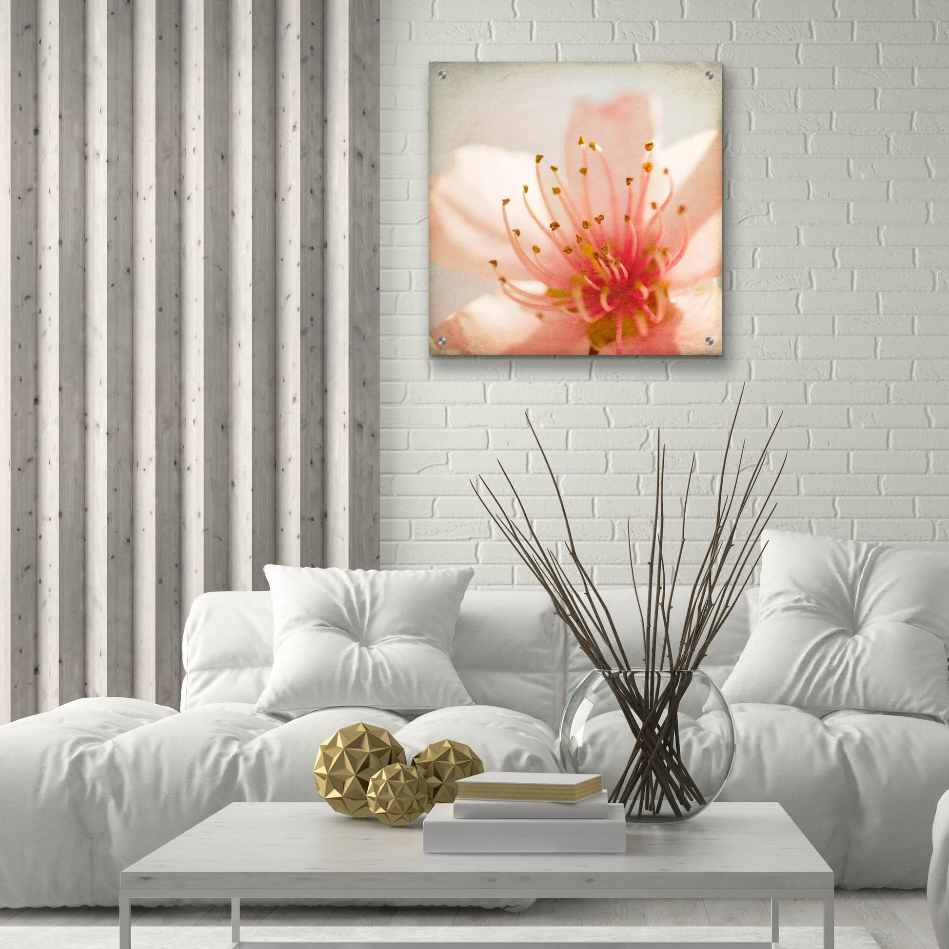 Epic Art 'Spring Whispers 3' by Jessica Rogers, Acrylic Glass Wall Art –