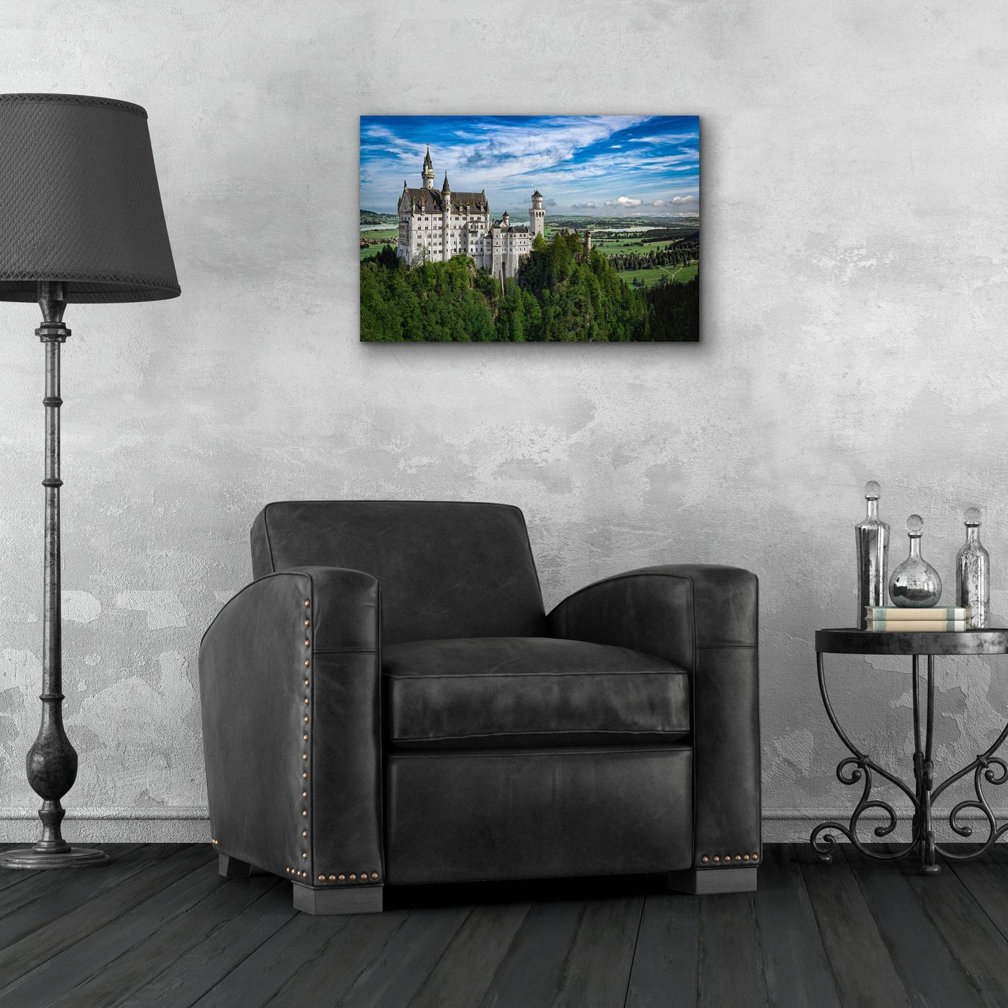 Epic Art 'Castle In The Sky' by Jonathan Ross, Acrylic Glass Wall Art,24x16