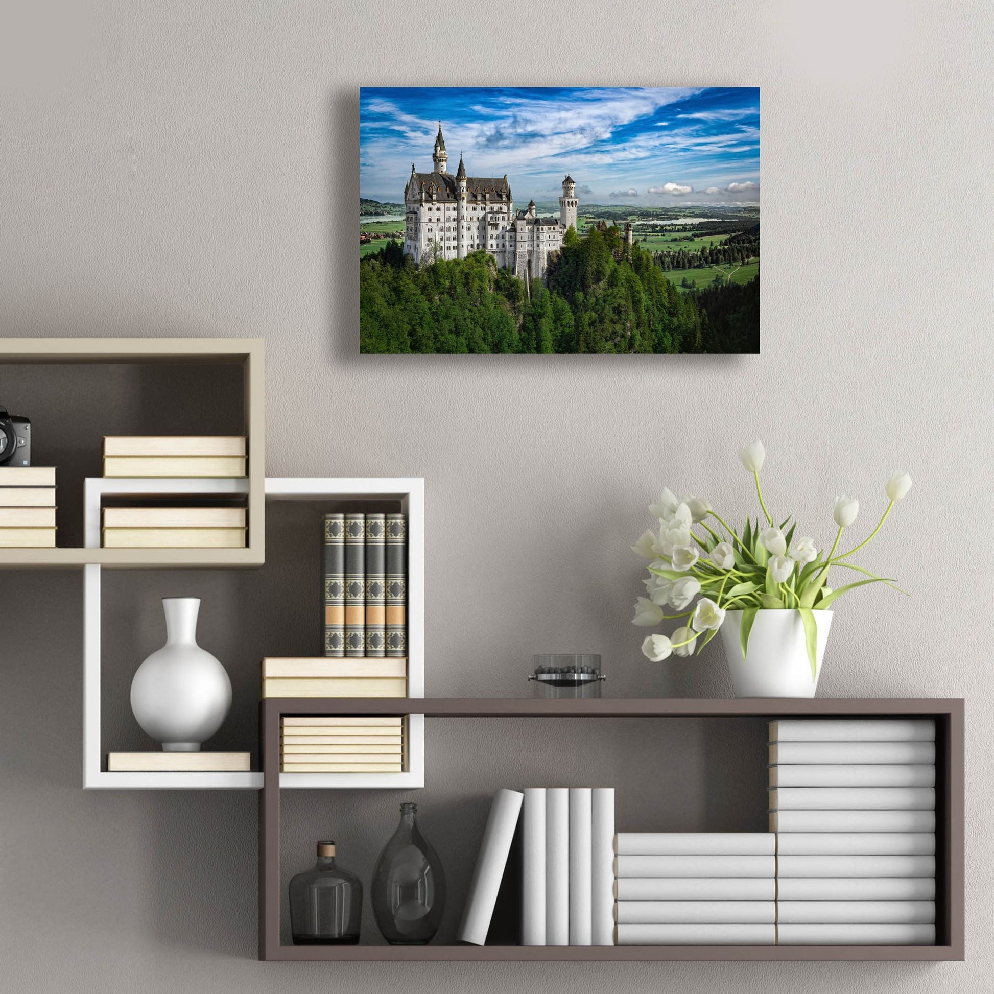 Epic Art 'Castle In The Sky' by Jonathan Ross, Acrylic Glass Wall Art,24x16