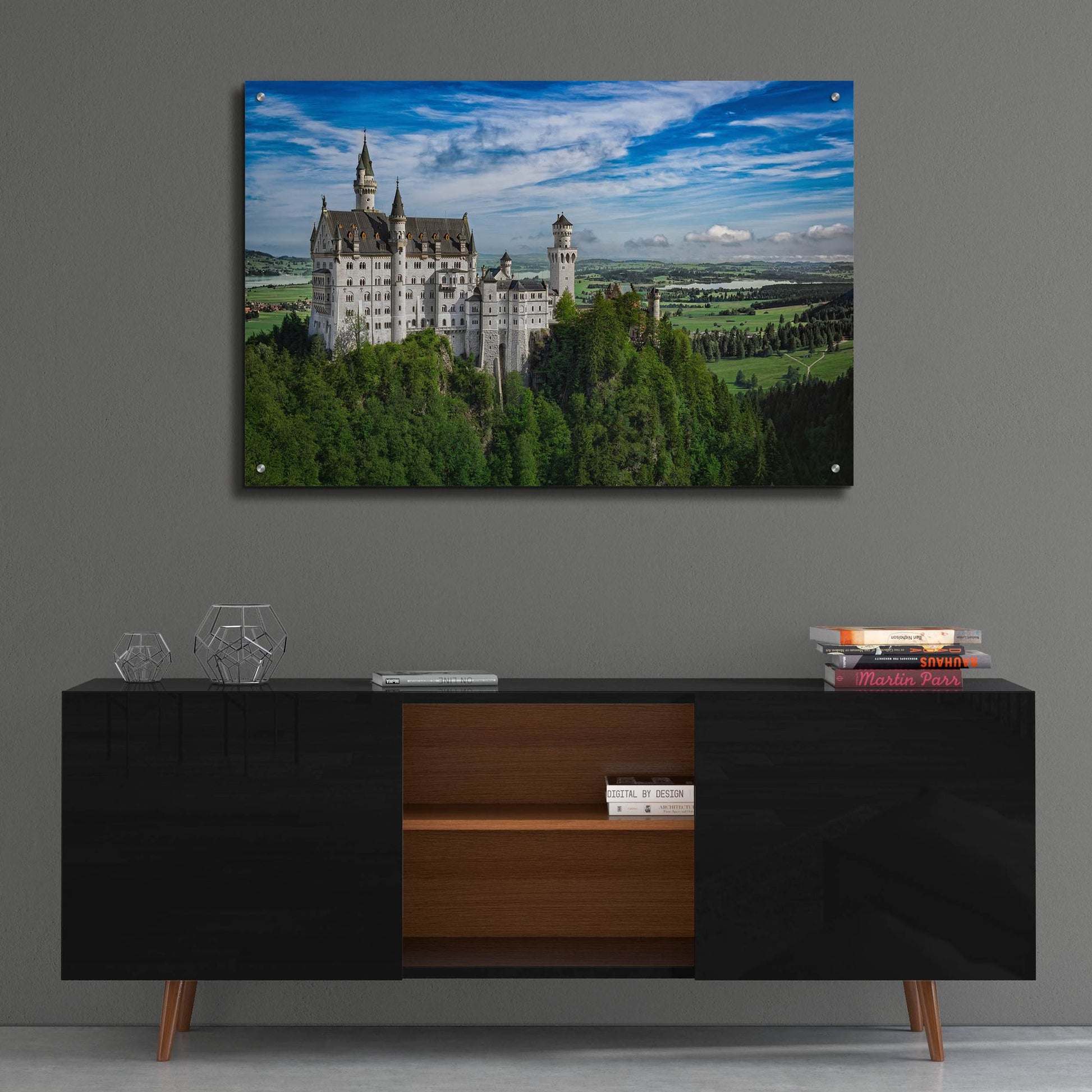 Epic Art 'Castle In The Sky' by Jonathan Ross, Acrylic Glass Wall Art,36x24