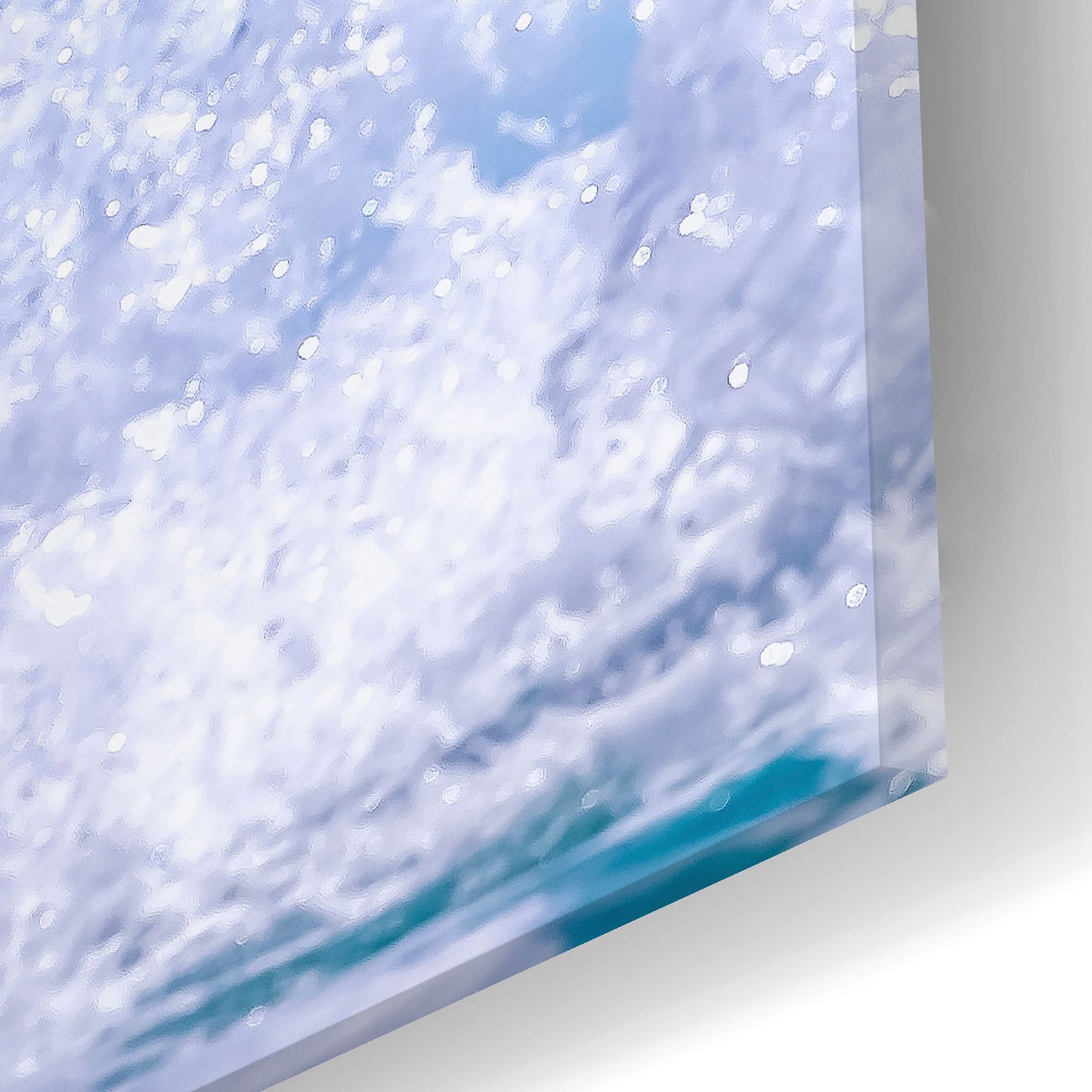 Epic Art 'Gull In The Waves' by Jonathan Ross, Acrylic Glass Wall Art,24x12