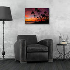 Epic Art 'Maui Sunset' by Jonathan Ross, Acrylic Glass Wall Art,24x16