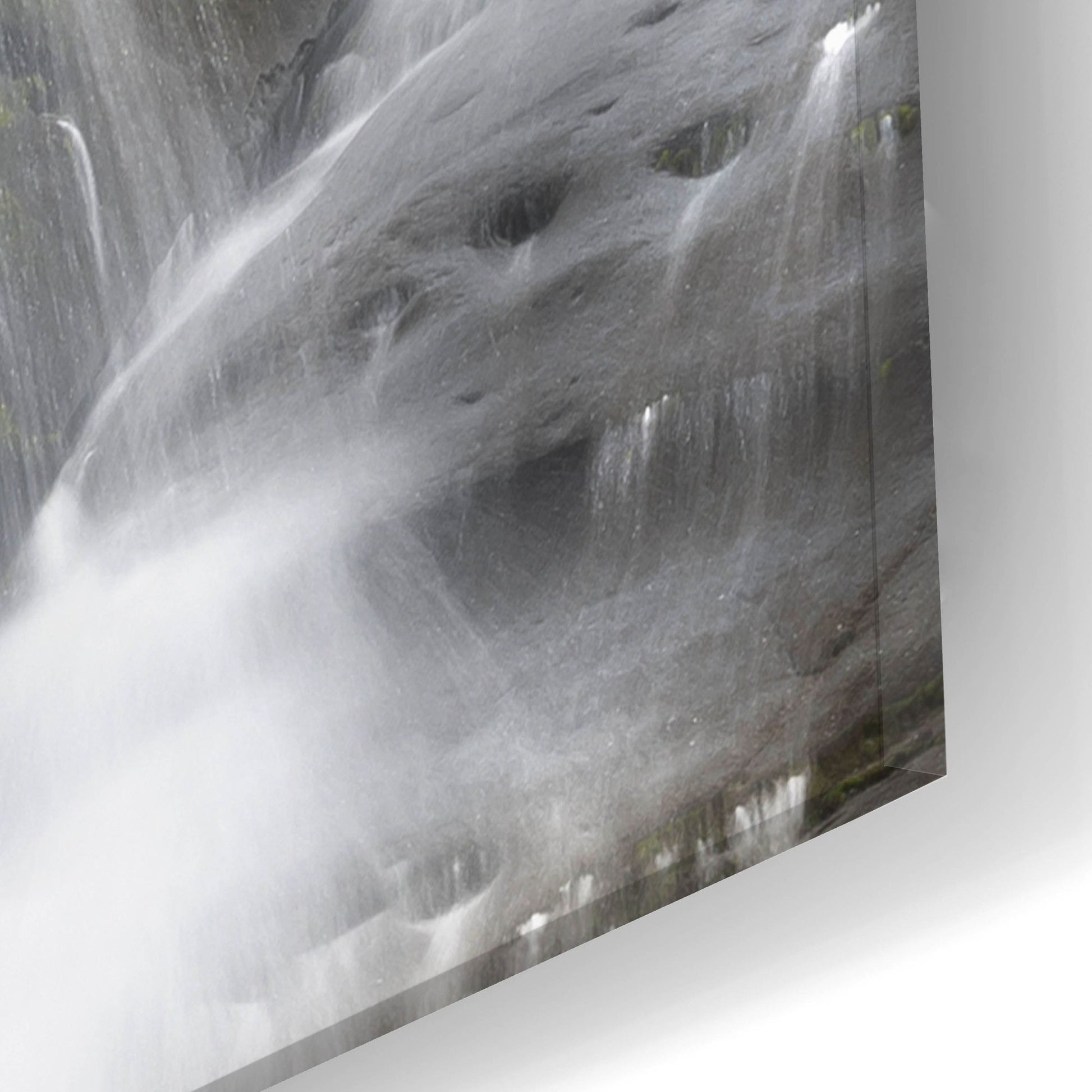 Epic Art 'Smoky Mountains Waterfall' by Jonathan Ross, Acrylic Glass Wall Art,16x24