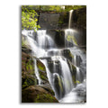 Epic Art 'Smoky Mountains Waterfall' by Jonathan Ross, Acrylic Glass Wall Art