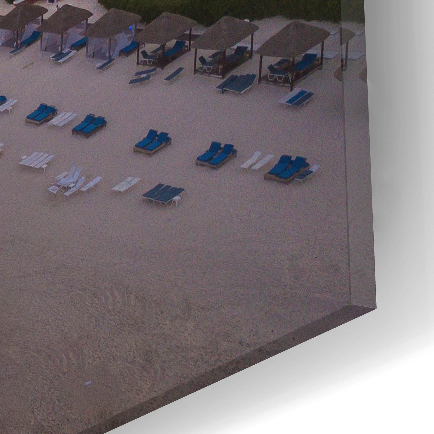 Epic Art 'Sunset On Cancun' by Jonathan Ross, Acrylic Glass Wall Art,16x12