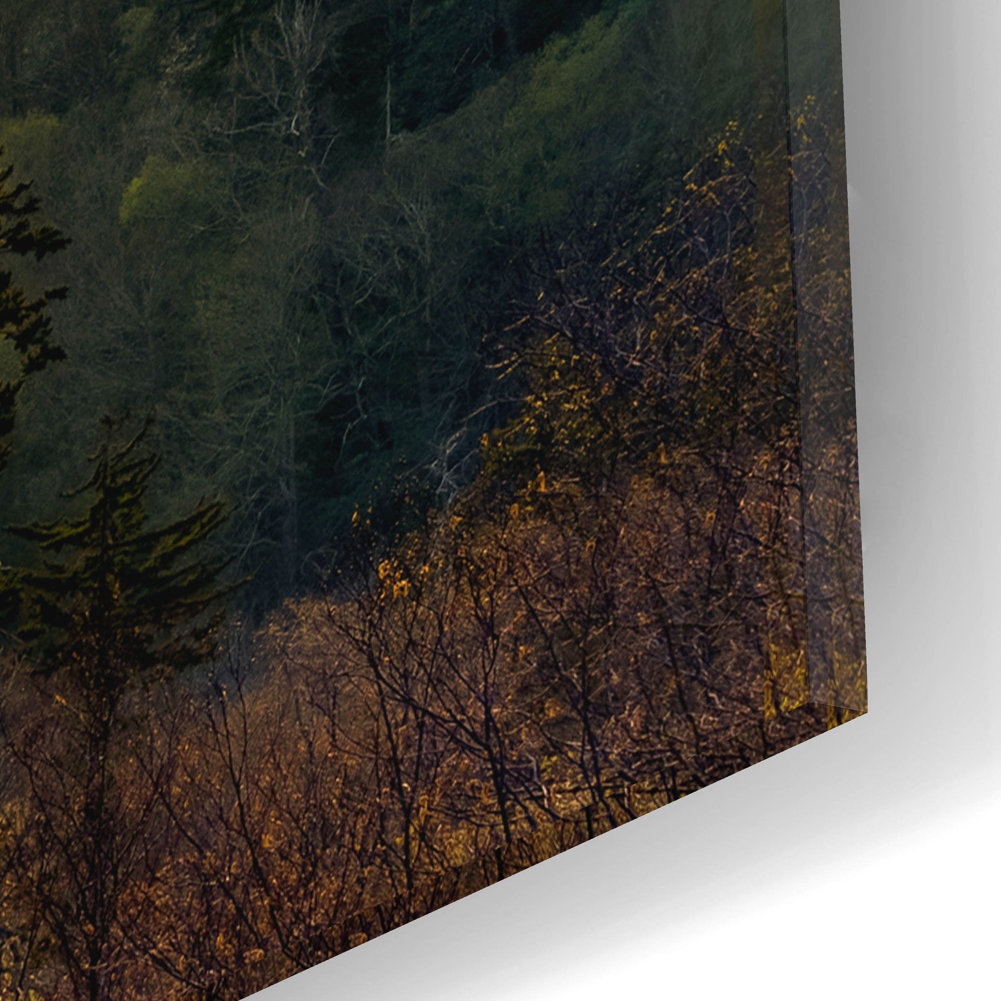 Epic Art 'Sunset Valley In The Smokies' by Jonathan Ross, Acrylic Glass Wall Art,12x16