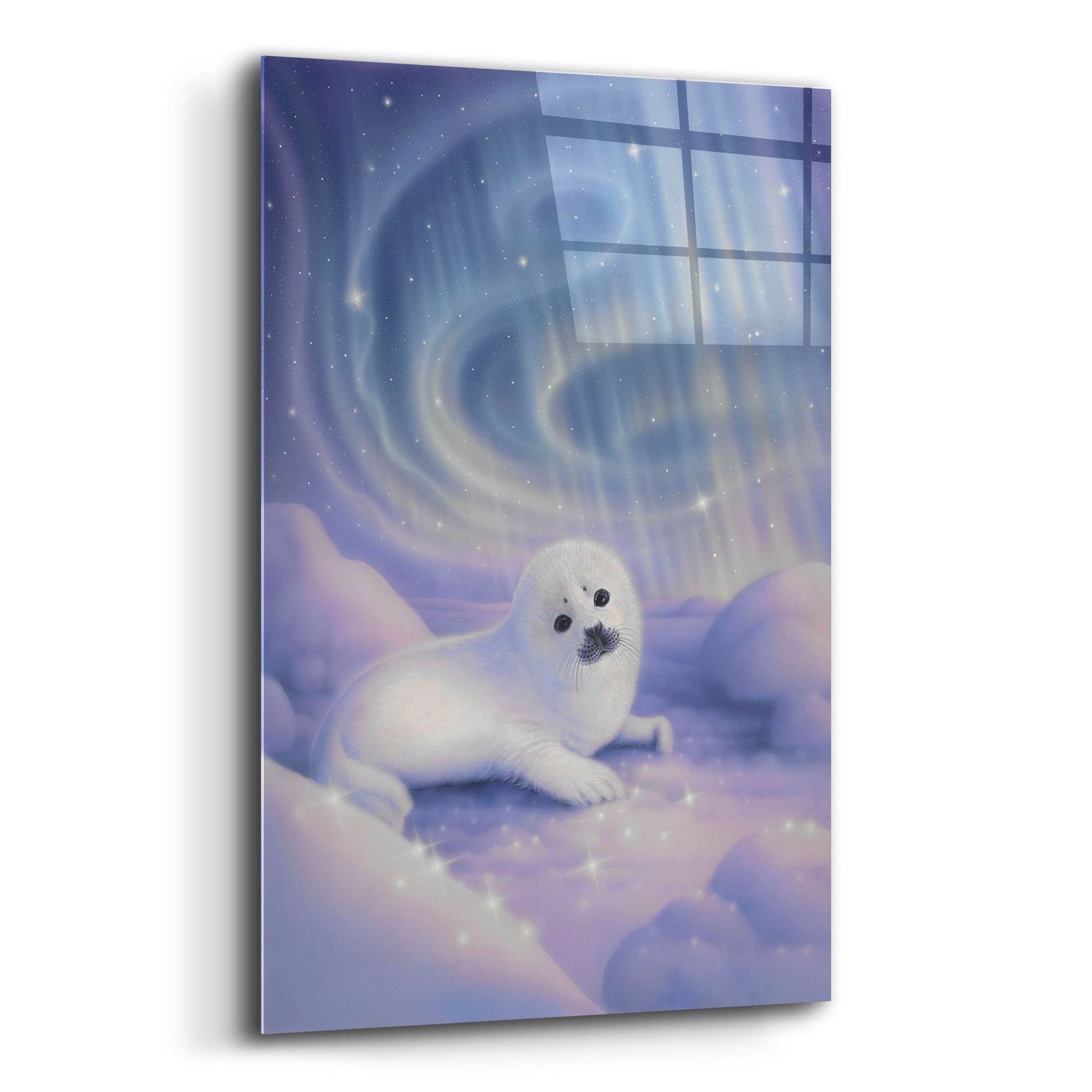 Epic Art 'Aurora Baby' by Kirk Reinert, Acrylic Glass Wall Art,12x16