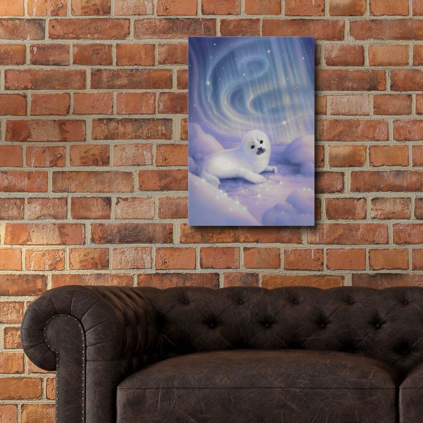 Epic Art 'Aurora Baby' by Kirk Reinert, Acrylic Glass Wall Art,16x24
