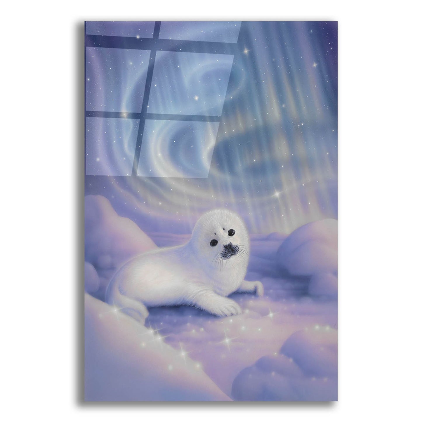 Epic Art 'Aurora Baby' by Kirk Reinert, Acrylic Glass Wall Art