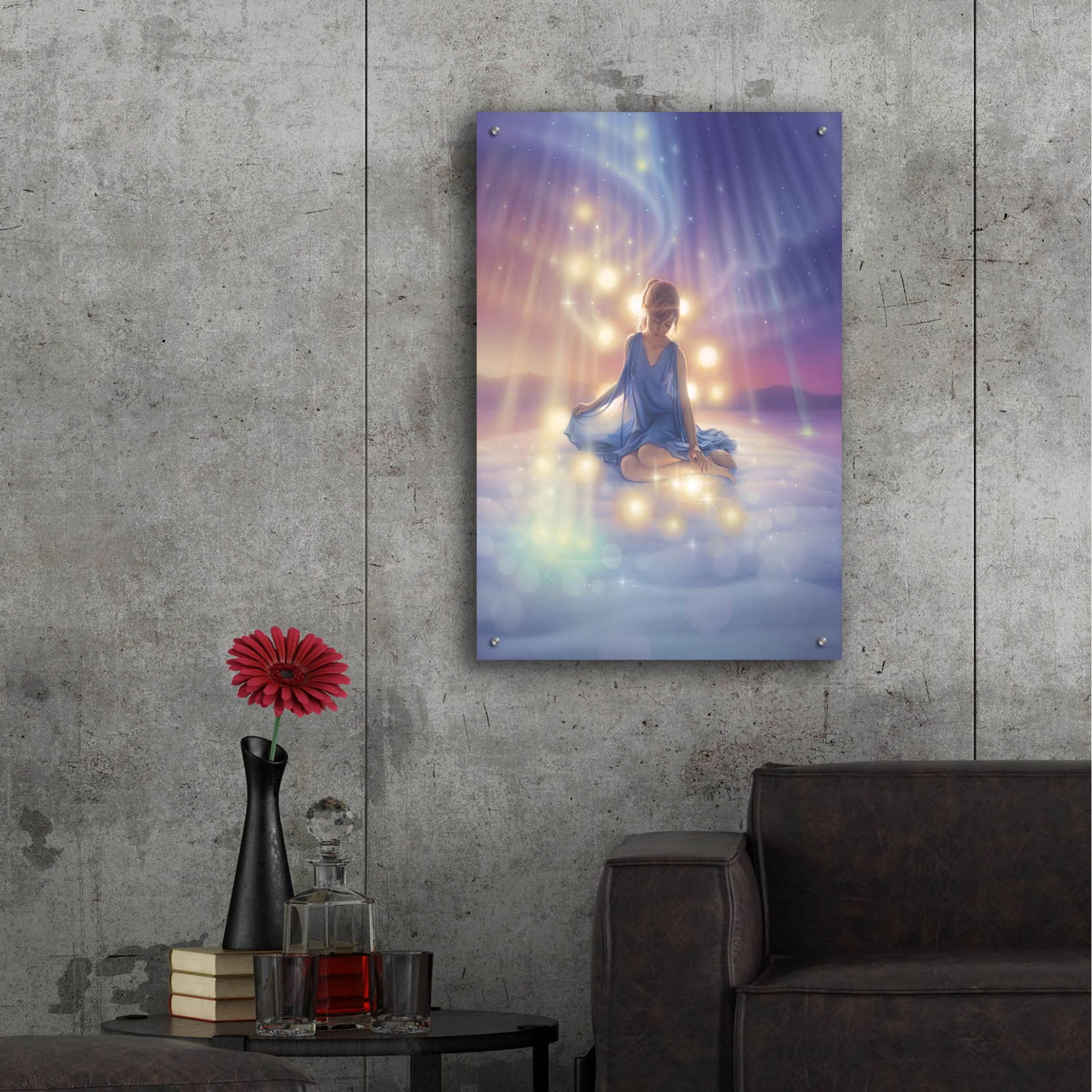 Epic Art 'Celebration Ii, Aurora Dreams 1' by Kirk Reinert, Acrylic Glass Wall Art,24x36