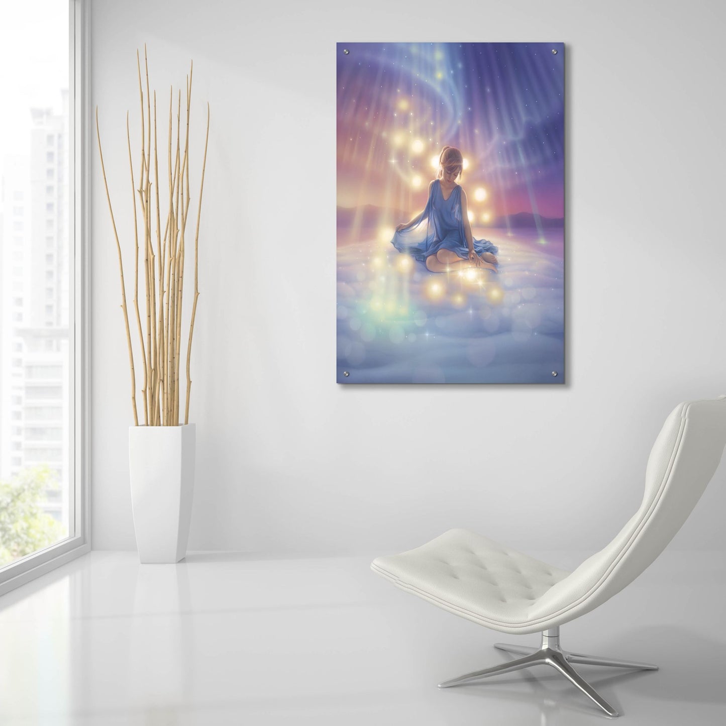 Epic Art 'Celebration Ii, Aurora Dreams 1' by Kirk Reinert, Acrylic Glass Wall Art,24x36