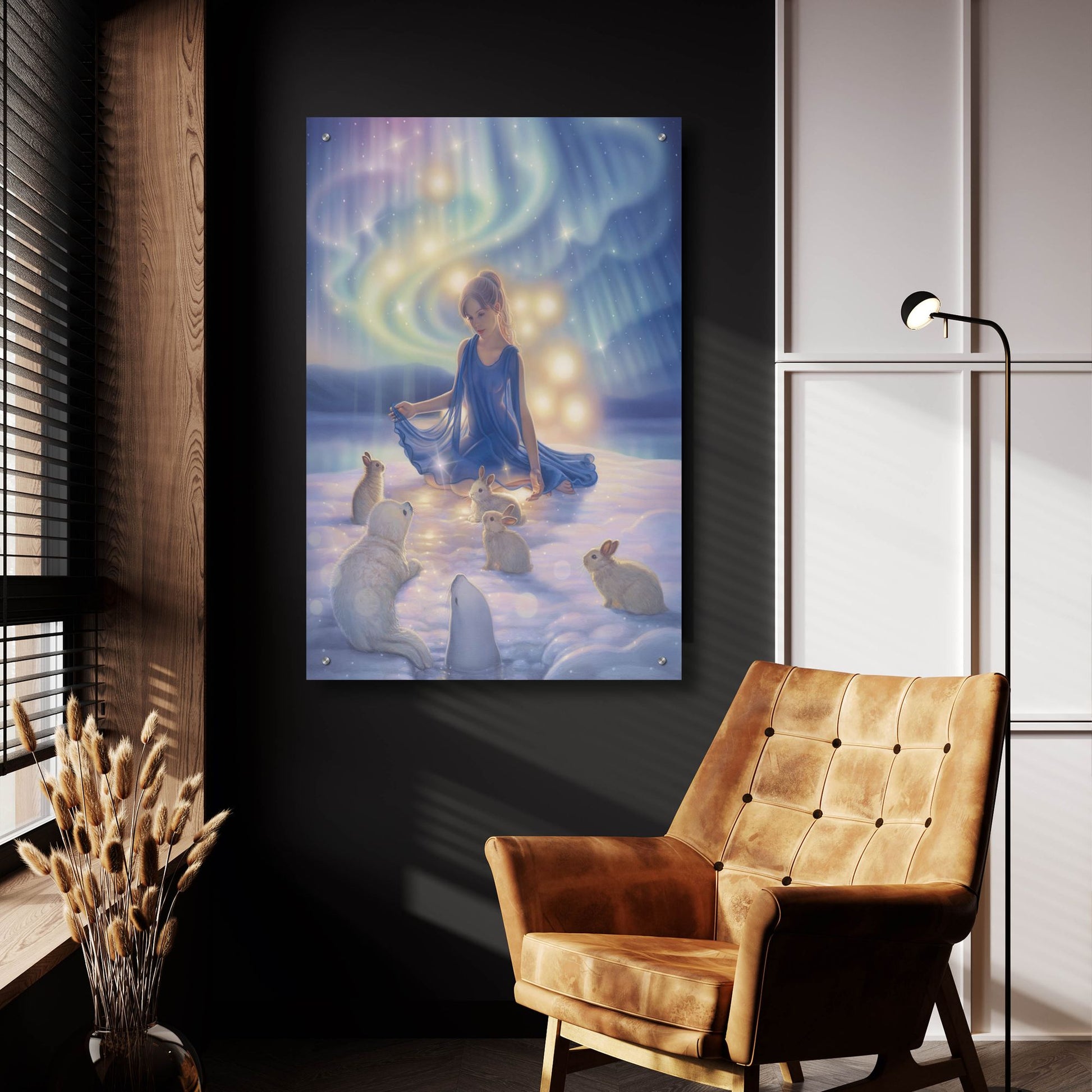 Epic Art 'Celebration Ii, Aurora Dreams 2' by Kirk Reinert, Acrylic Glass Wall Art,24x36