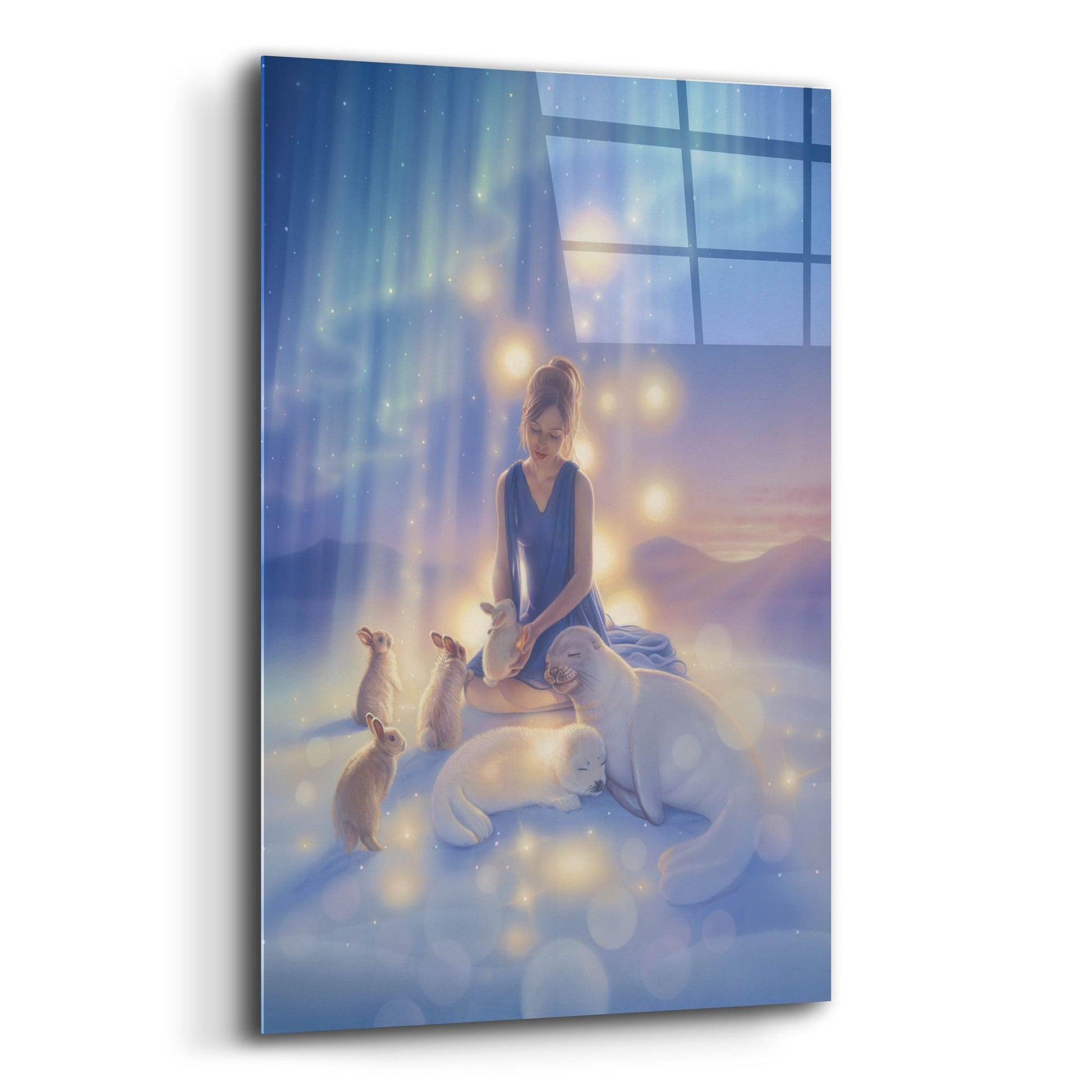 Epic Art 'Celebration Ii, Aurora Dreams 3' by Kirk Reinert, Acrylic Glass Wall Art,12x16