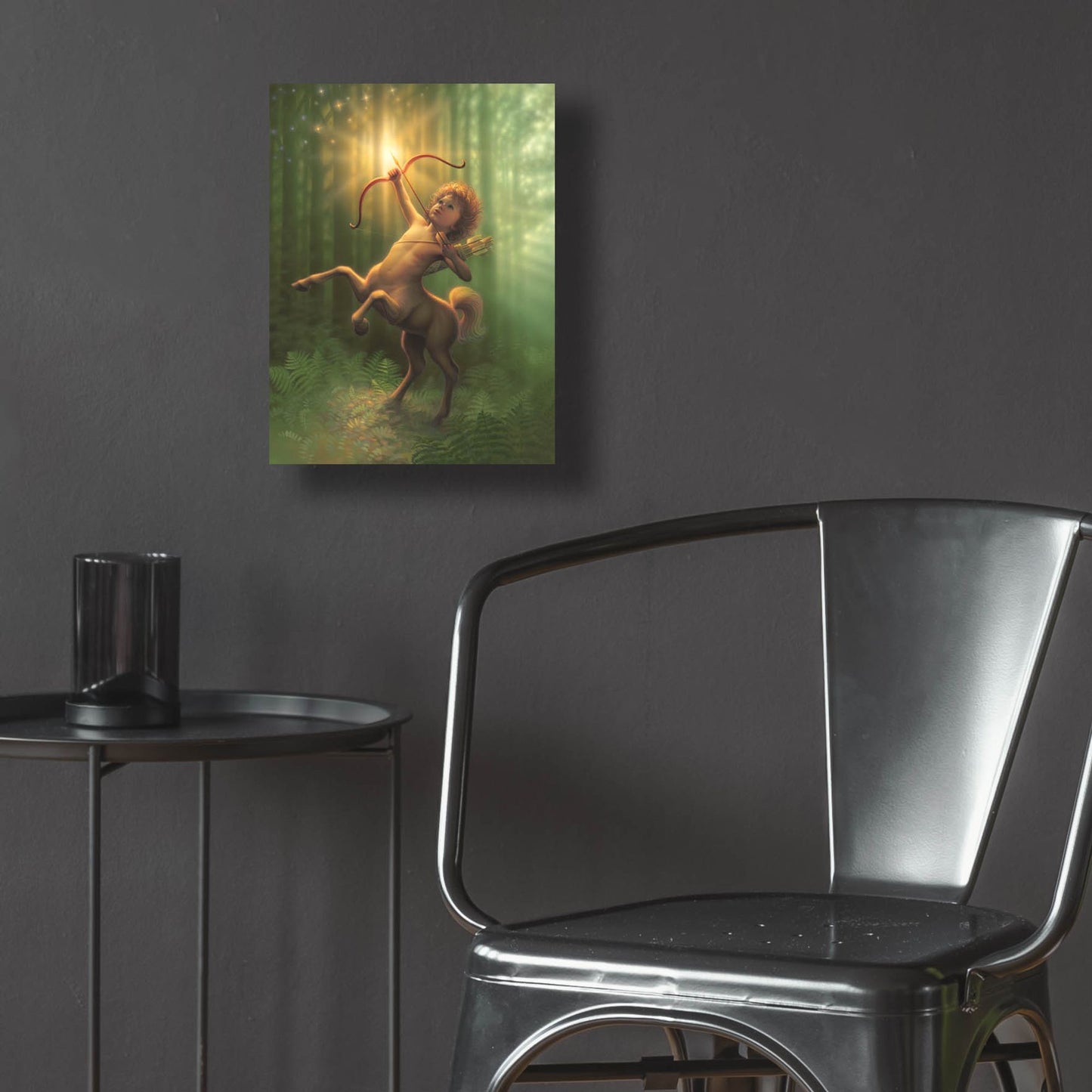 Epic Art 'Child Centaur' by Kirk Reinert, Acrylic Glass Wall Art,12x16