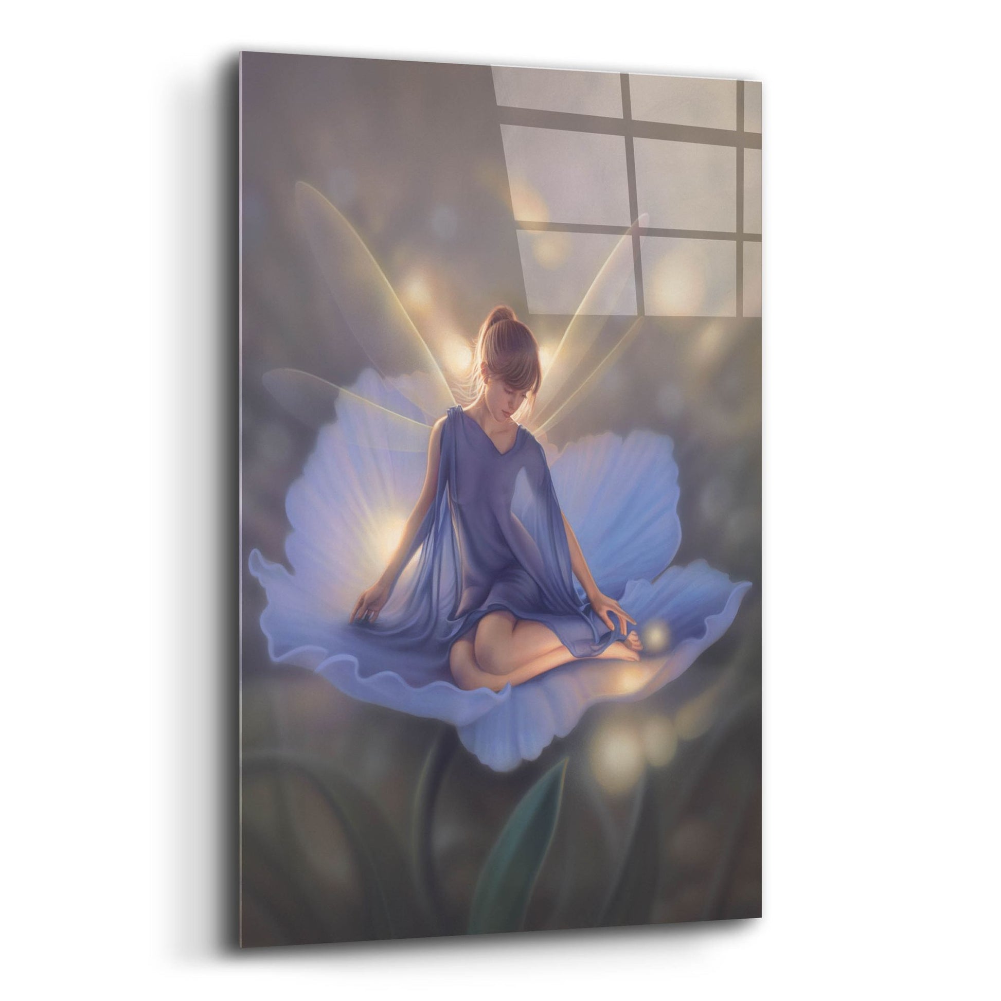 Epic Art 'In The Garden Of Light' by Kirk Reinert, Acrylic Glass Wall Art,12x16