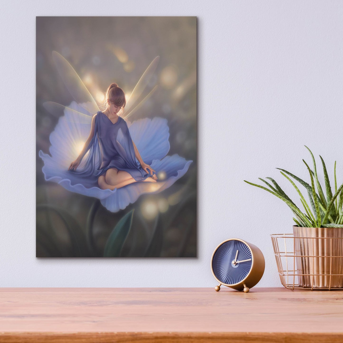 Epic Art 'In The Garden Of Light' by Kirk Reinert, Acrylic Glass Wall Art,12x16