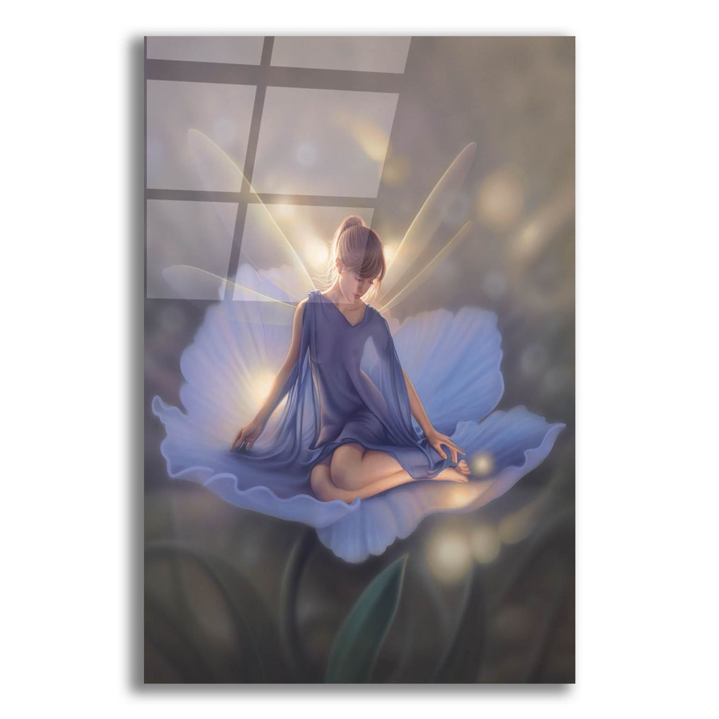 Epic Art 'In The Garden Of Light' by Kirk Reinert, Acrylic Glass Wall Art,12x16