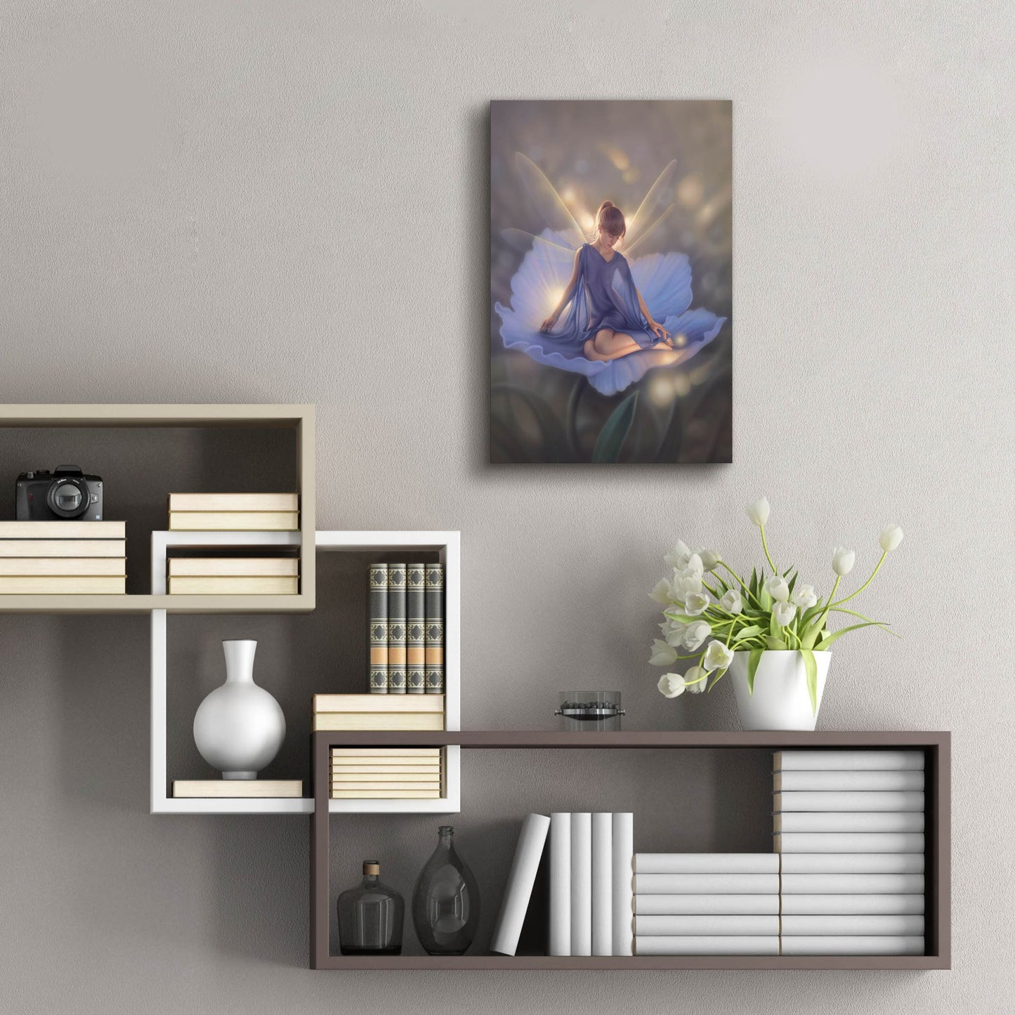 Epic Art 'In The Garden Of Light' by Kirk Reinert, Acrylic Glass Wall Art,16x24