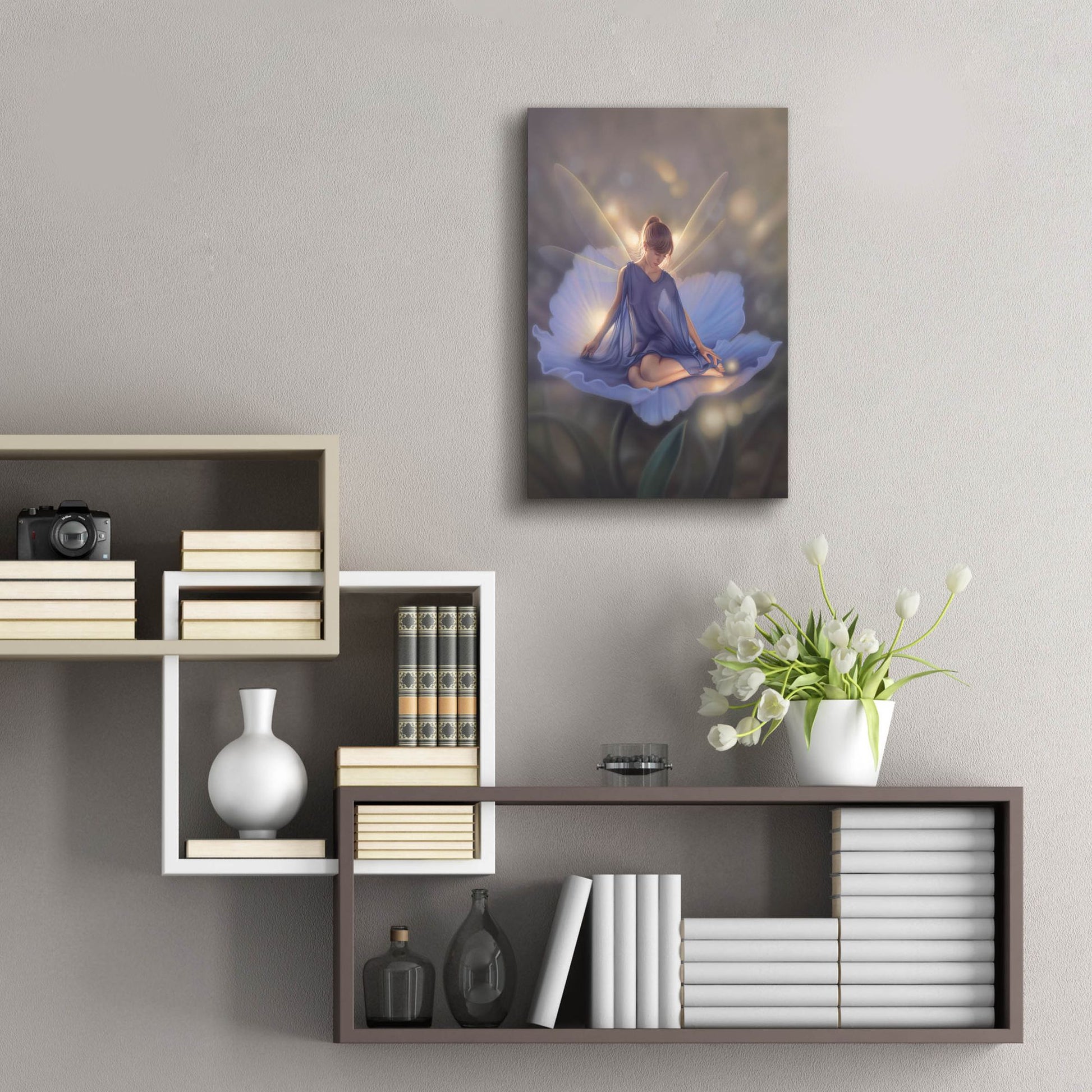 Epic Art 'In The Garden Of Light' by Kirk Reinert, Acrylic Glass Wall Art,16x24