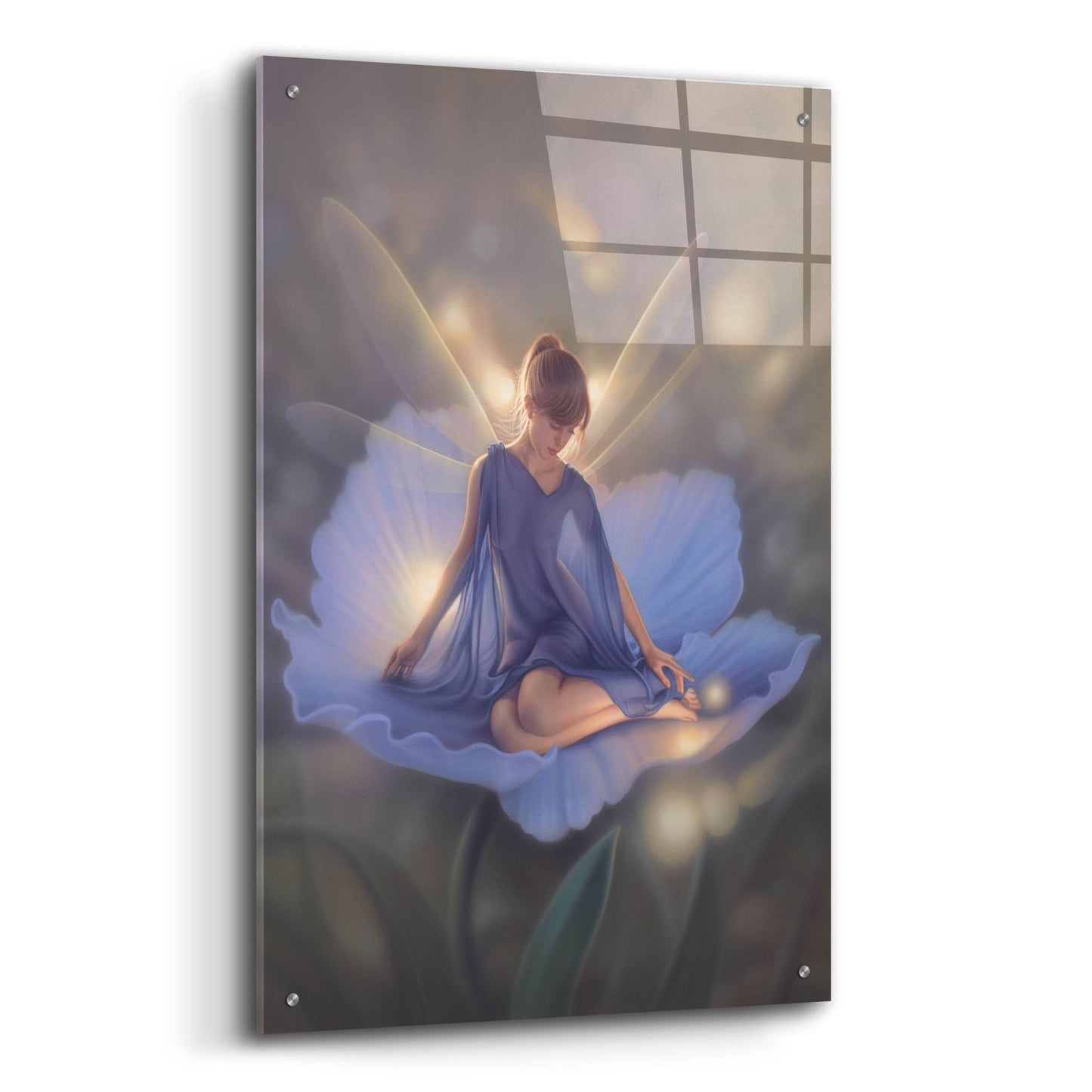 Epic Art 'In The Garden Of Light' by Kirk Reinert, Acrylic Glass Wall Art,24x36