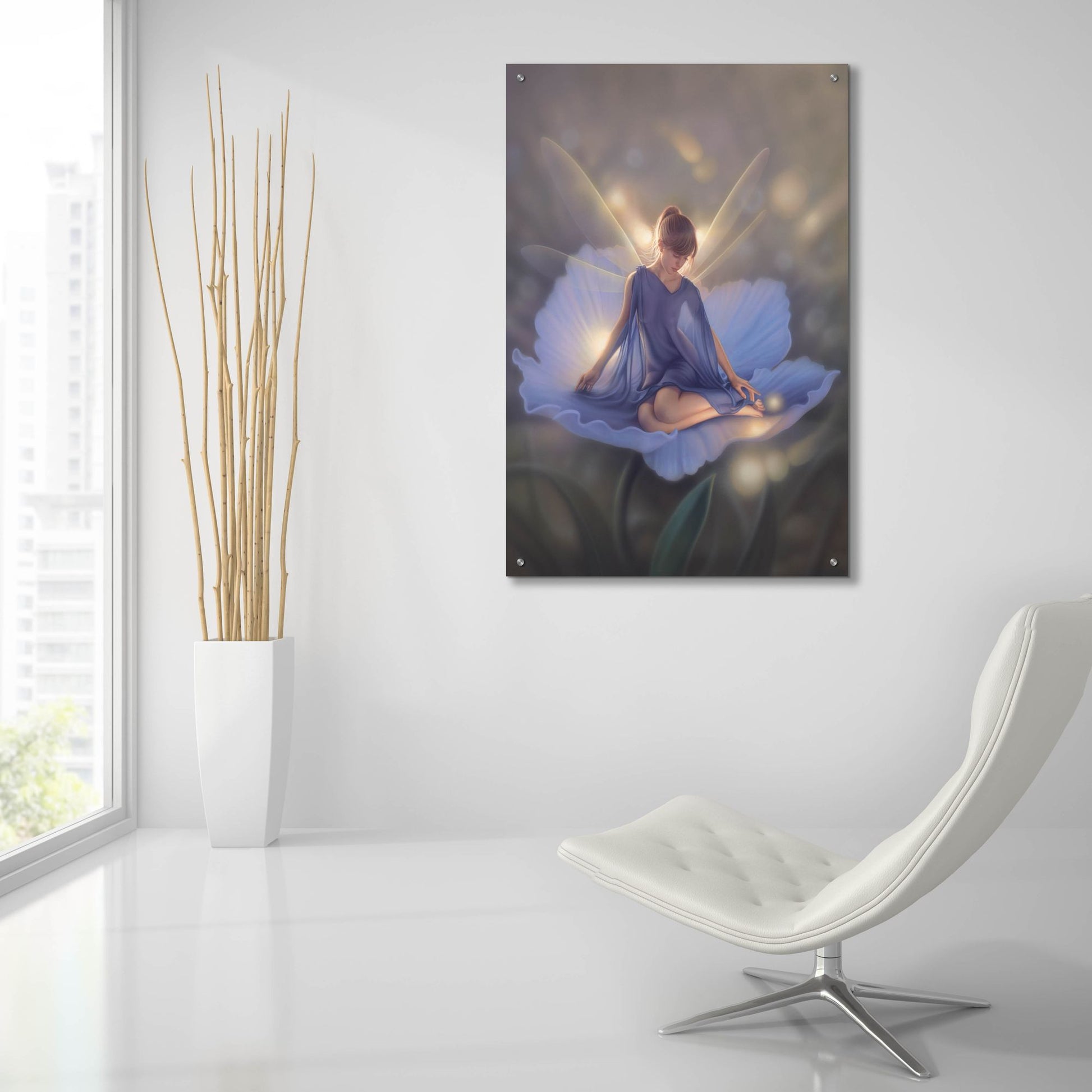 Epic Art 'In The Garden Of Light' by Kirk Reinert, Acrylic Glass Wall Art,24x36