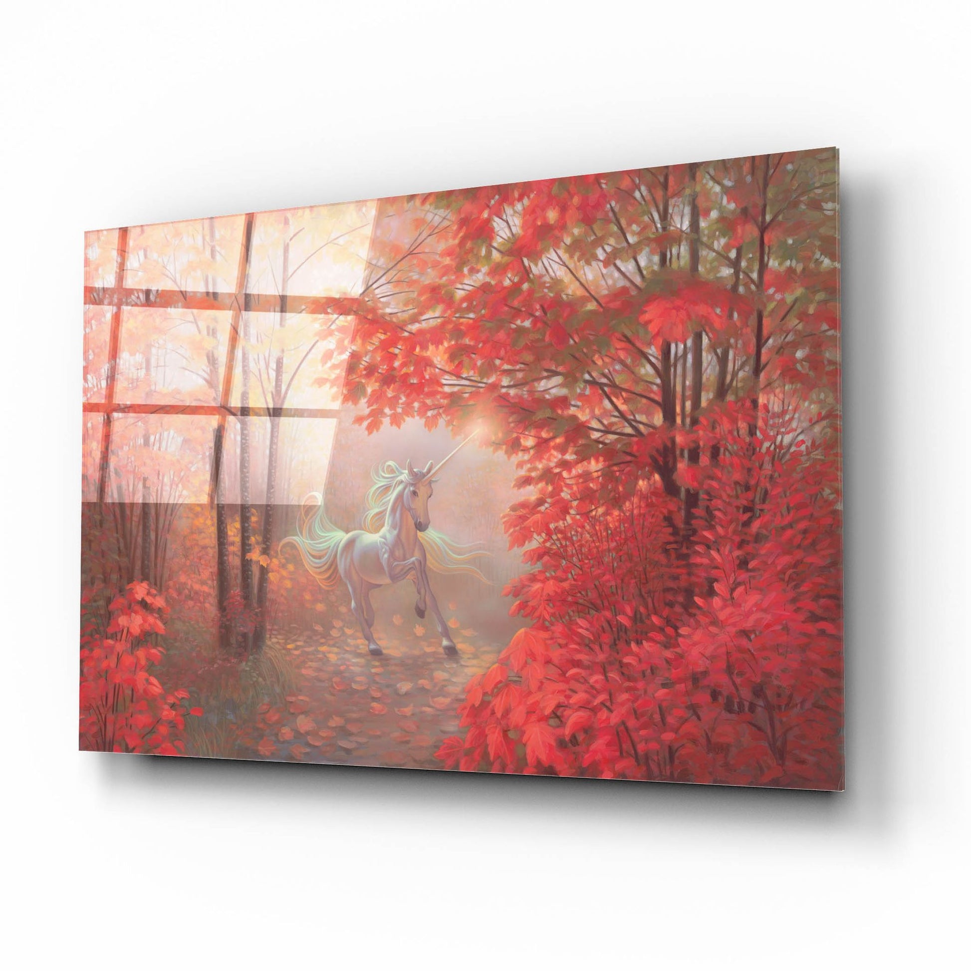 Epic Art 'Autumn Magic' by Kirk Reinert, Acrylic Glass Wall Art,16x12