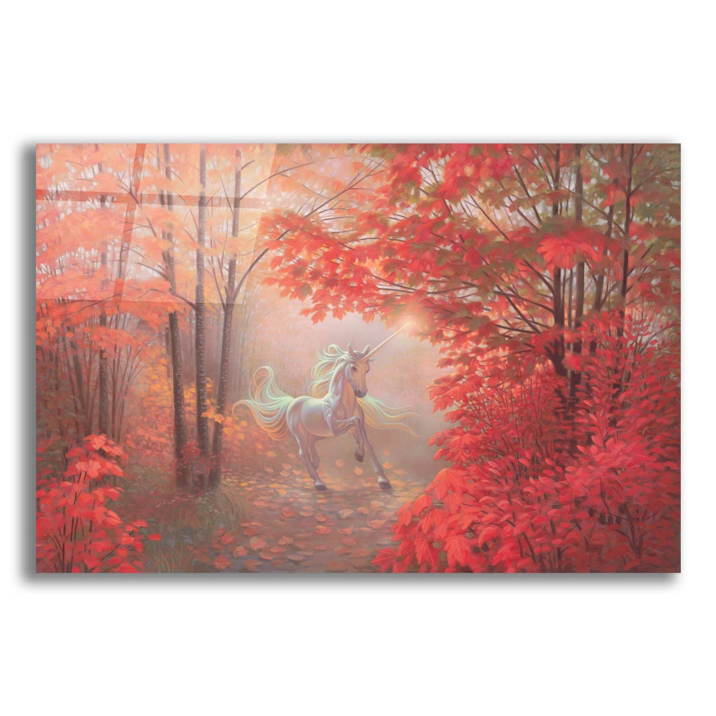 Epic Art 'Autumn Magic' by Kirk Reinert, Acrylic Glass Wall Art,16x12