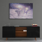 Epic Art 'Castle In The Sky' by Kirk Reinert, Acrylic Glass Wall Art,36x24
