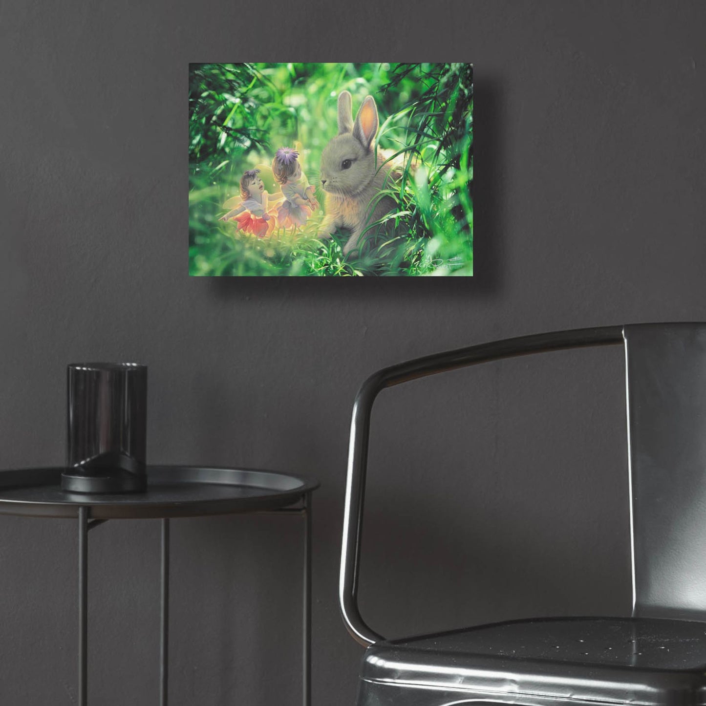 Epic Art 'Lost Baby' by Kirk Reinert, Acrylic Glass Wall Art,16x12